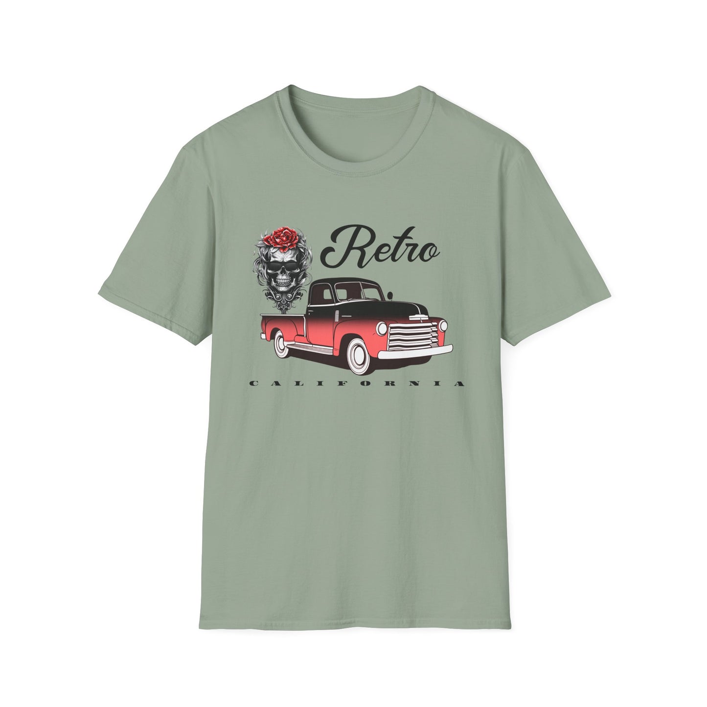 Retro T Shirt, Retro Design Shirt, Retro Art Tee Shirt, T-shirt with Retro Style