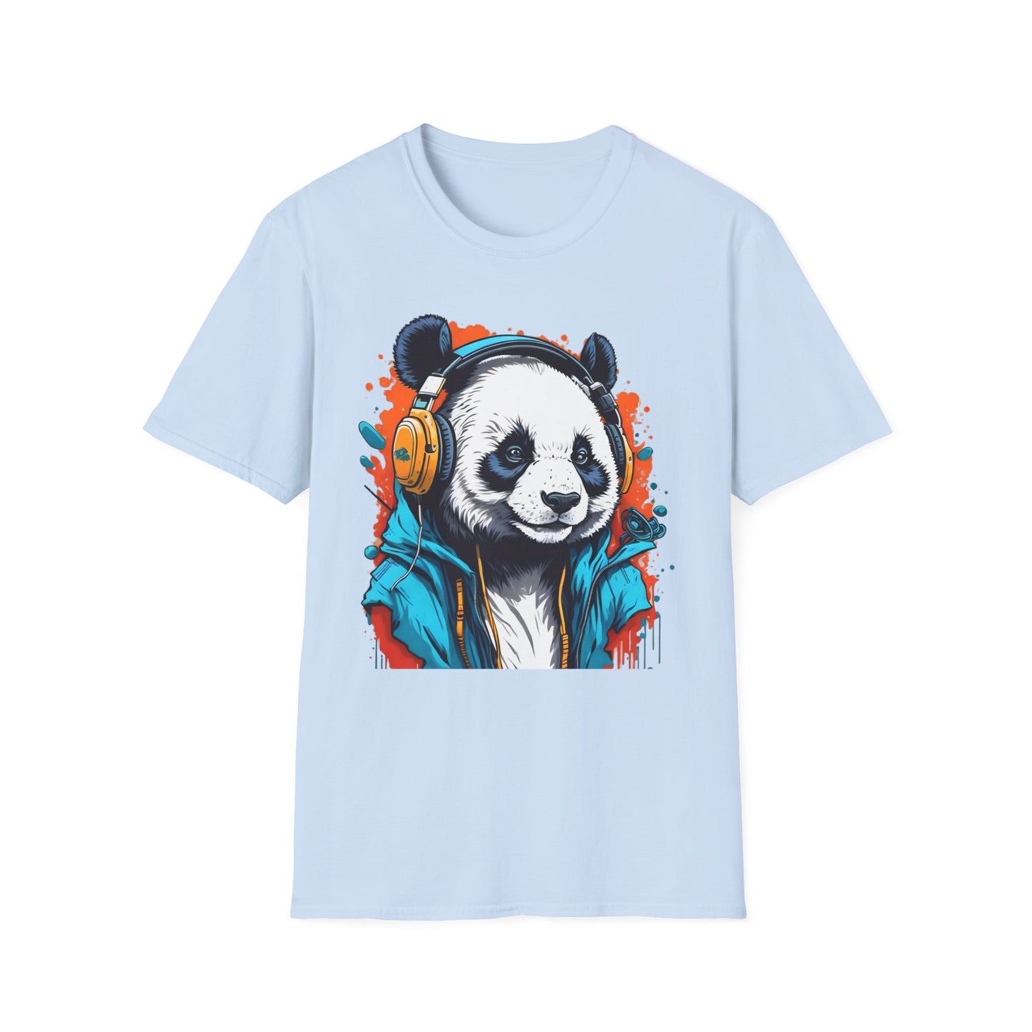 Animals Tees, Funny Animals Shirt, T Shirts with Funny Animals, T-Shirt with Panda, Panda Tees