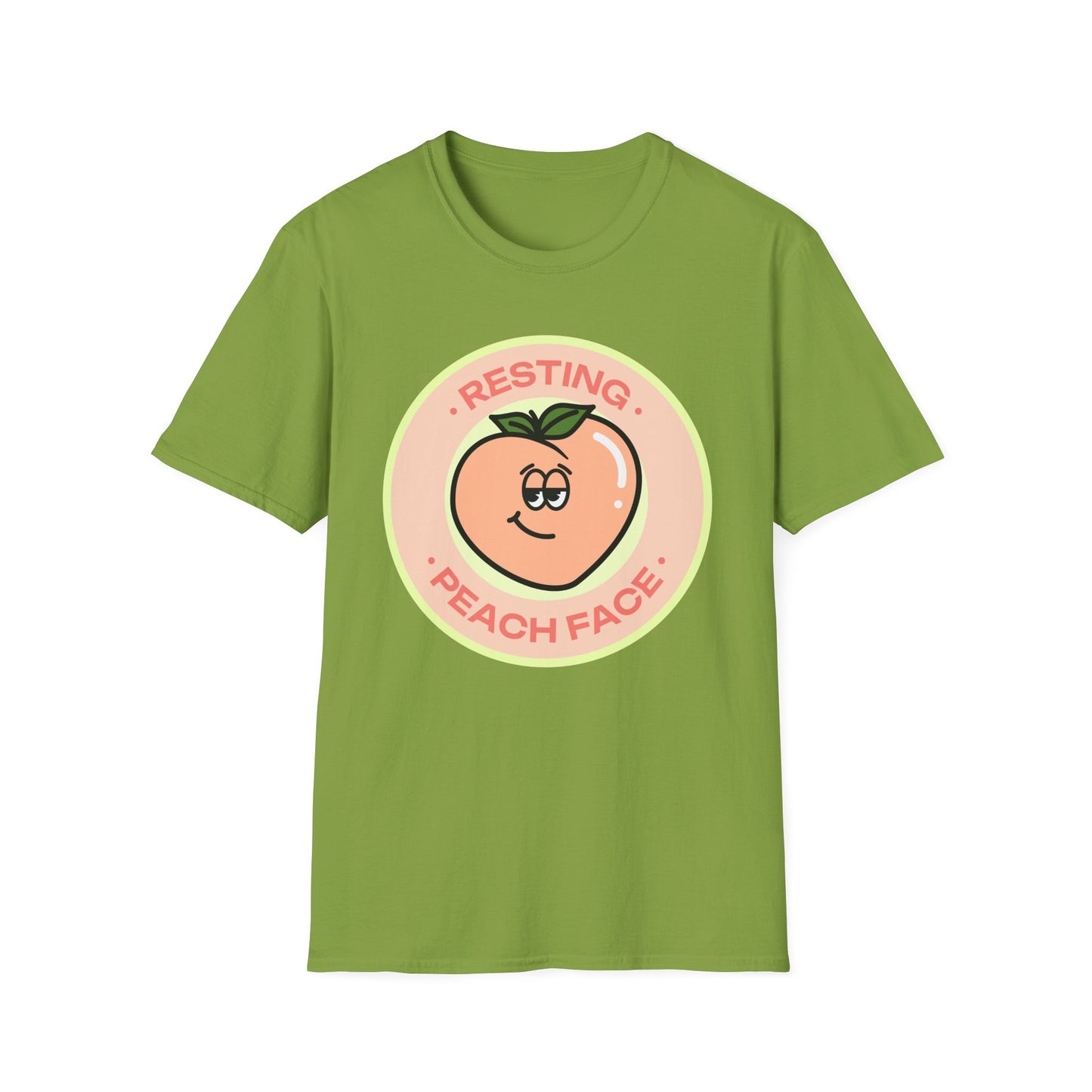 Food Tees, Funny Food T Shirts, Funny T Shirts, Shirt with Fruits, Shirt with Peach