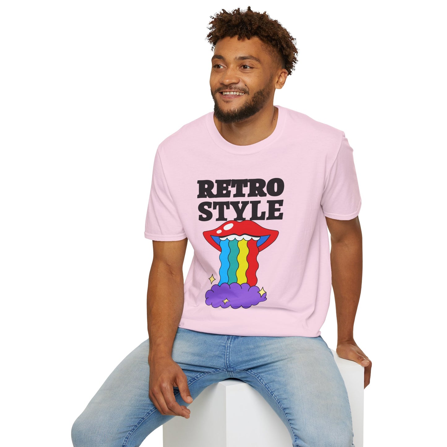 Retro T Shirt, Retro Design Shirt, Retro Art Tee Shirt, T-shirt with Retro Style