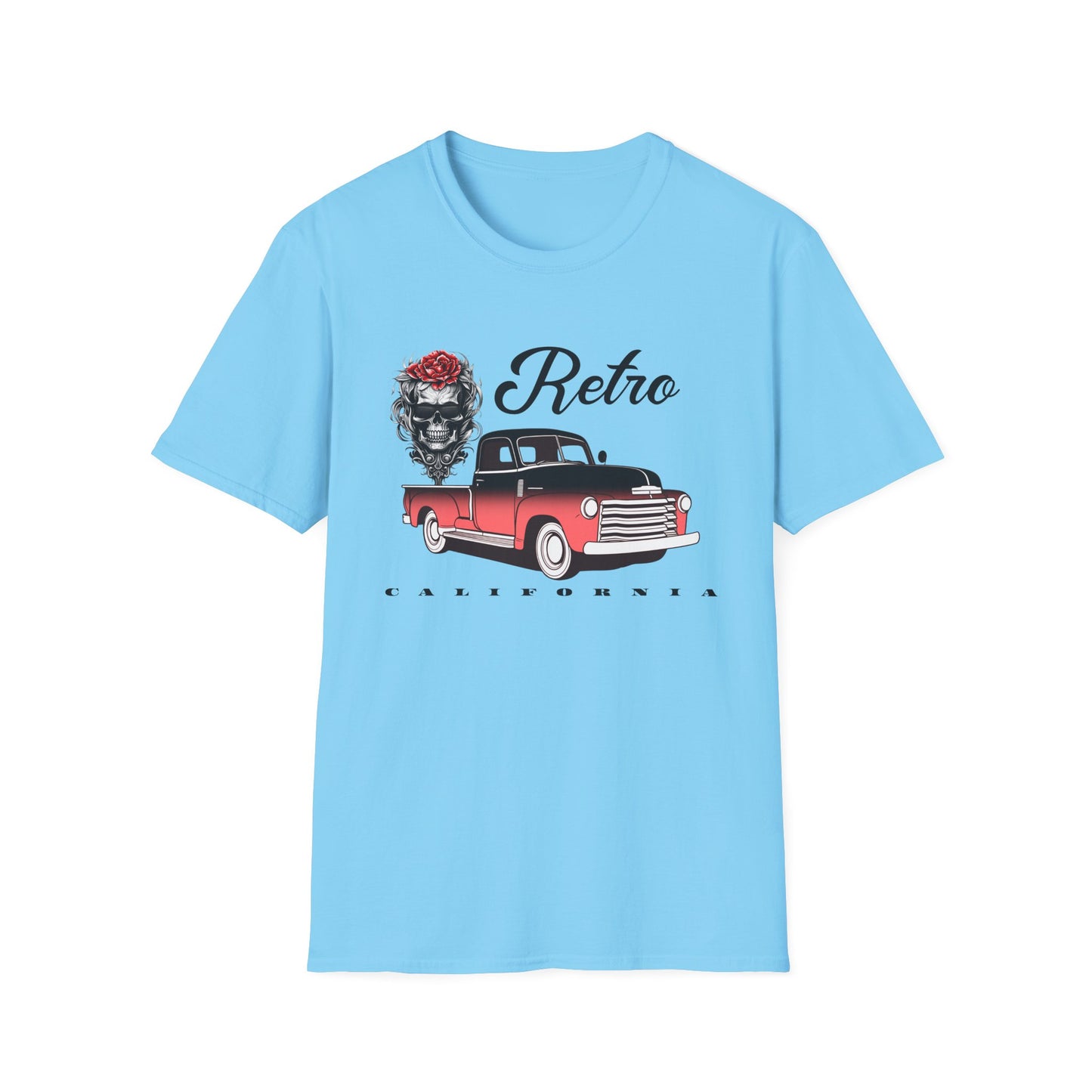 Retro T Shirt, Retro Design Shirt, Retro Art Tee Shirt, T-shirt with Retro Style