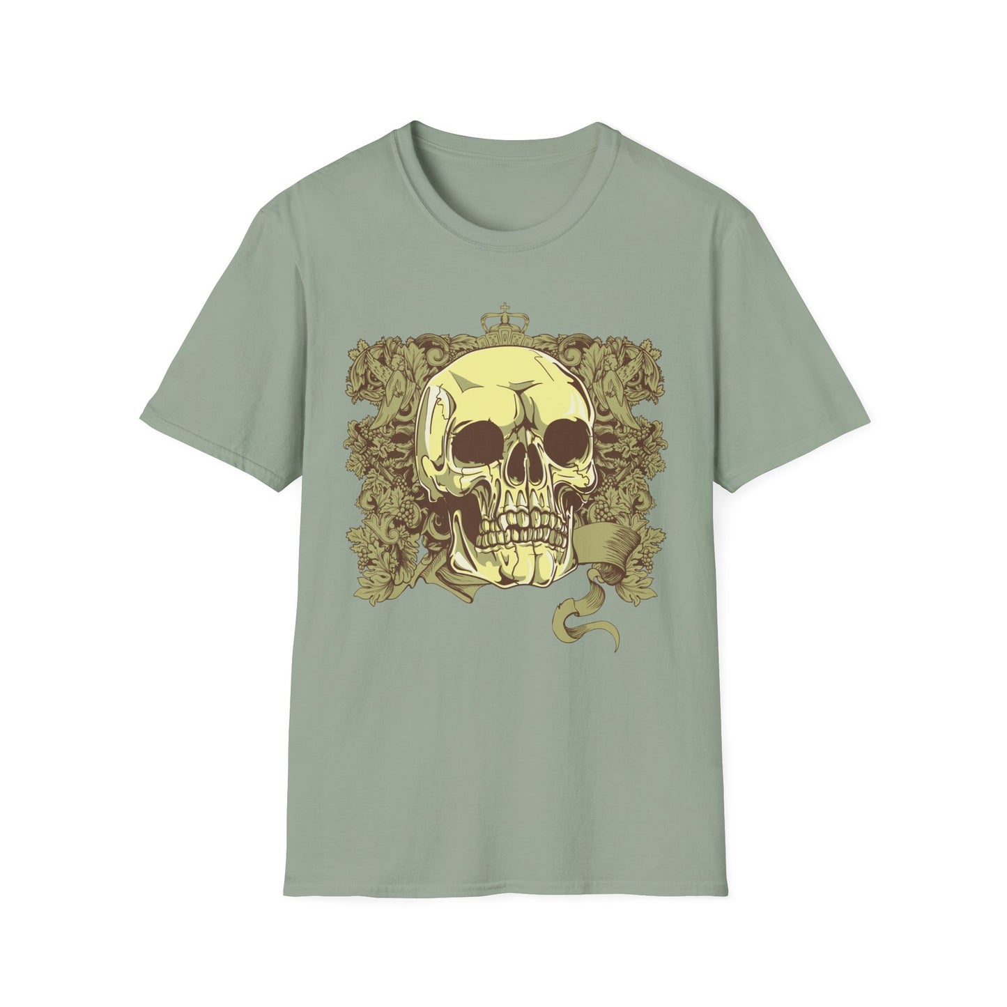 Skull T Shirt, Skull Design Shirt, Skull Art Tee Shirt, T-shirt with Skull 2