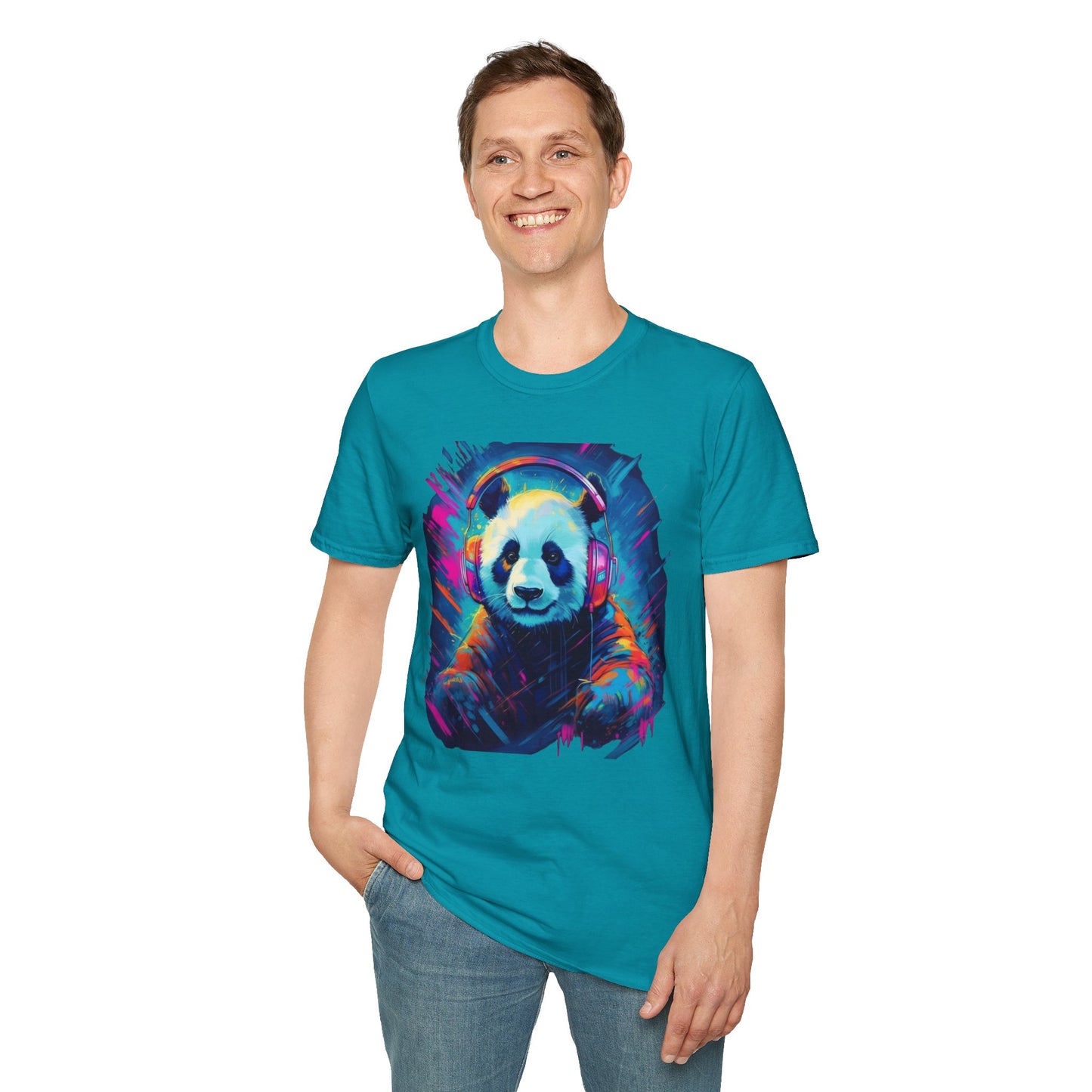 Animals Tees, Funny Animals Shirt, T Shirts with Funny Animals, T-Shirt with Panda, Panda Tees