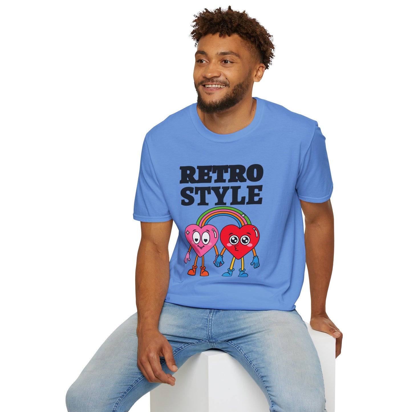 Retro T Shirt, Retro Design Shirt, Retro Art Tee Shirt, T-shirt with Retro Style
