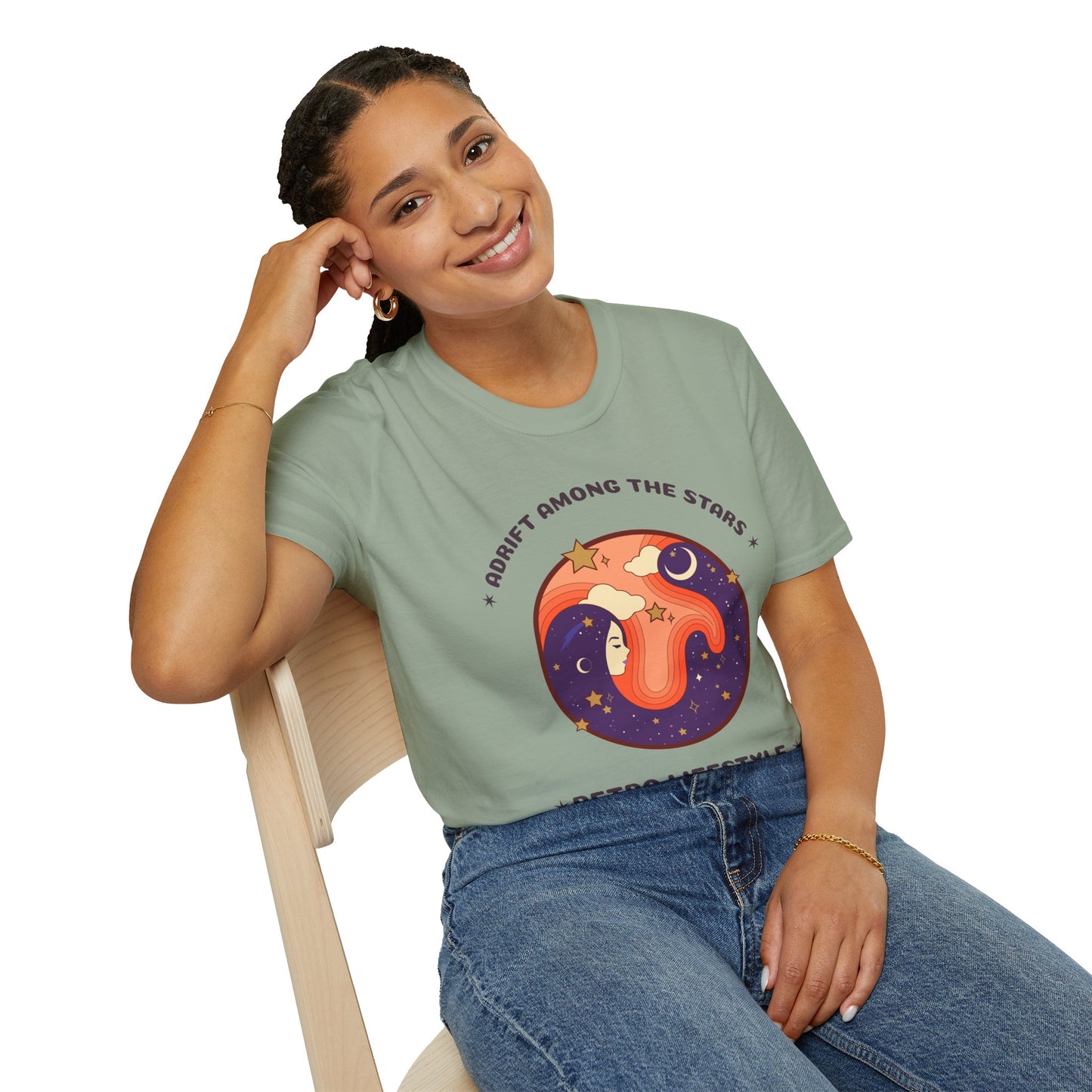Retro T Shirt, Retro Design Shirt, Retro Art Tee Shirt, T-shirt with Retro Style