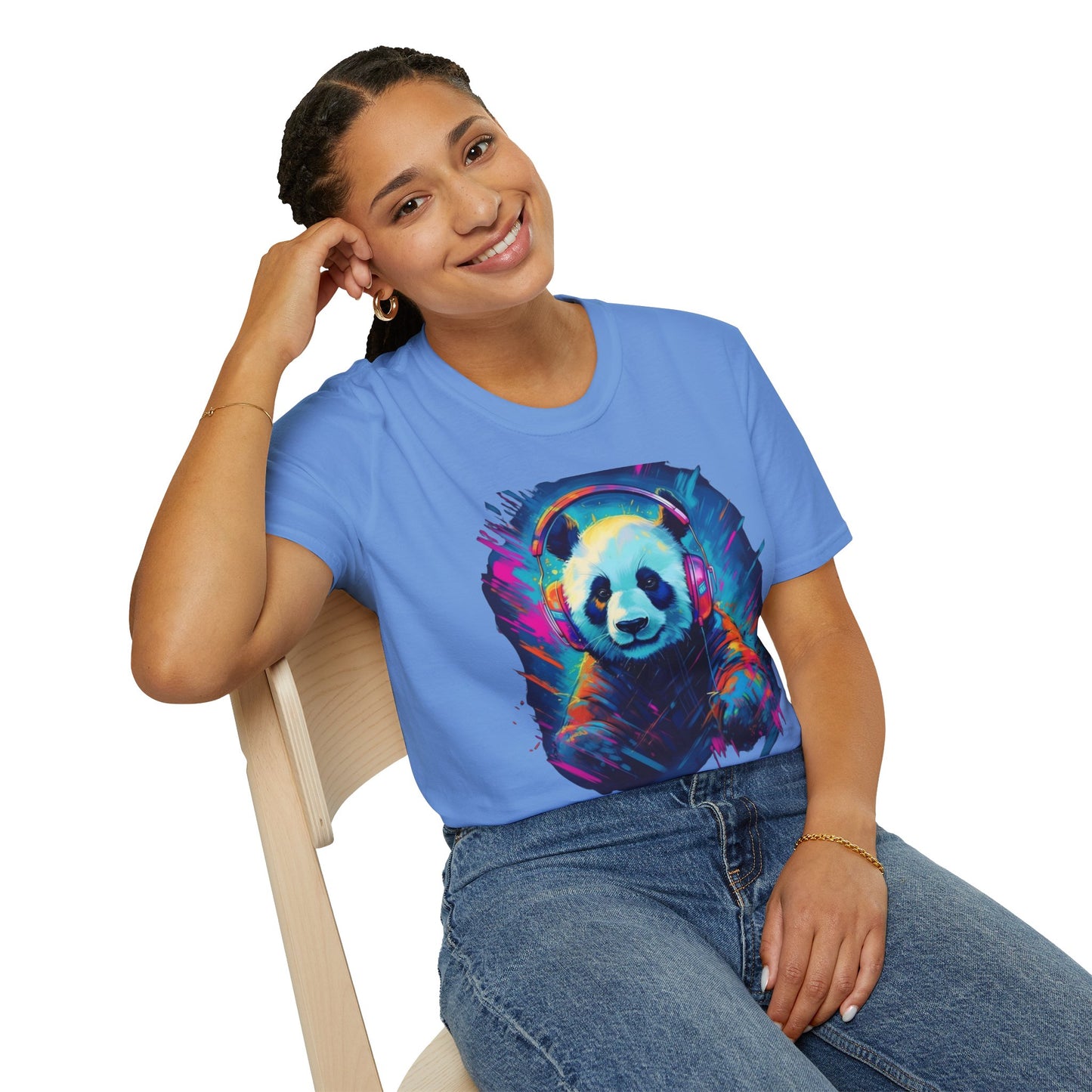 Animals Tees, Funny Animals Shirt, T Shirts with Funny Animals, T-Shirt with Panda, Panda Tees