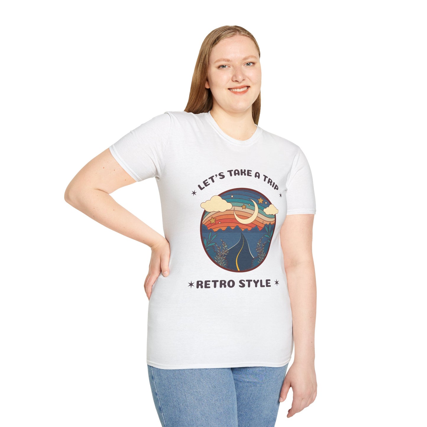 Retro T Shirt, Retro Design Shirt, Retro Art Tee Shirt, T-shirt with Retro Style