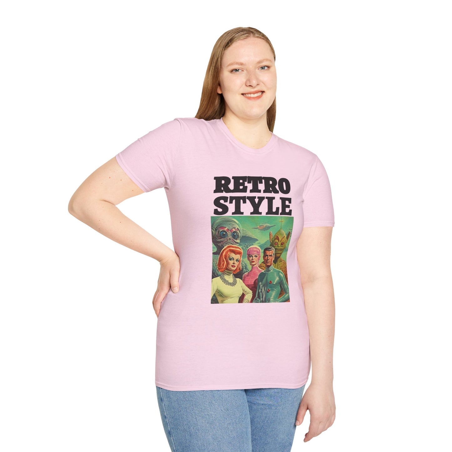 Retro T Shirt, Retro Design Shirt, Retro Art Tee Shirt, T-shirt with Retro Style