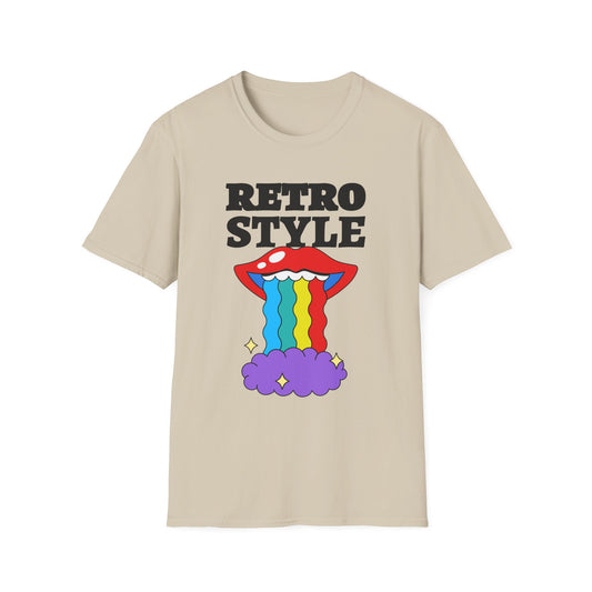 Retro T Shirt, Retro Design Shirt, Retro Art Tee Shirt, T-shirt with Retro Style