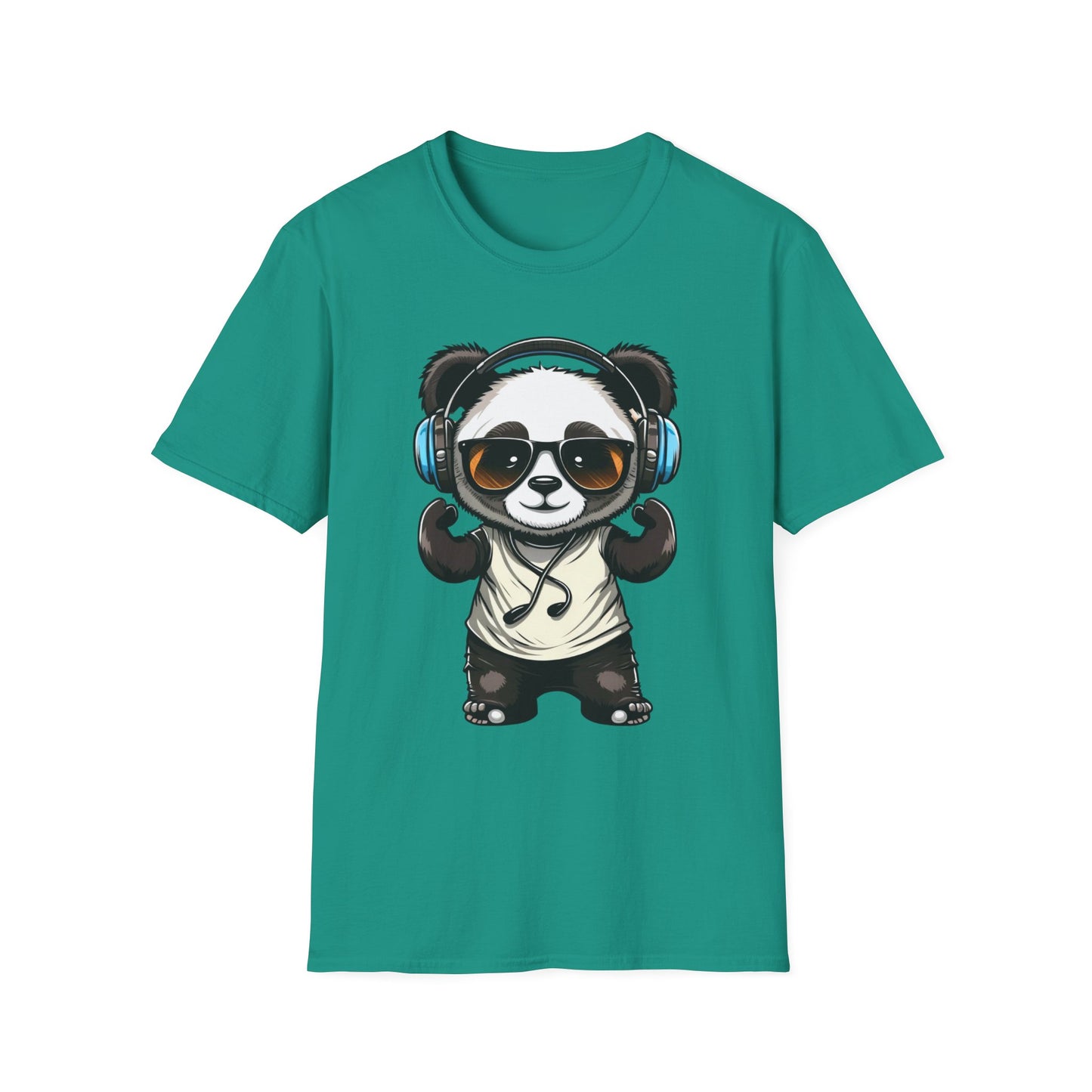 Animals Tees, Funny Animals Shirt, T Shirts with Funny Animals, T-Shirt with Panda, Panda Tees