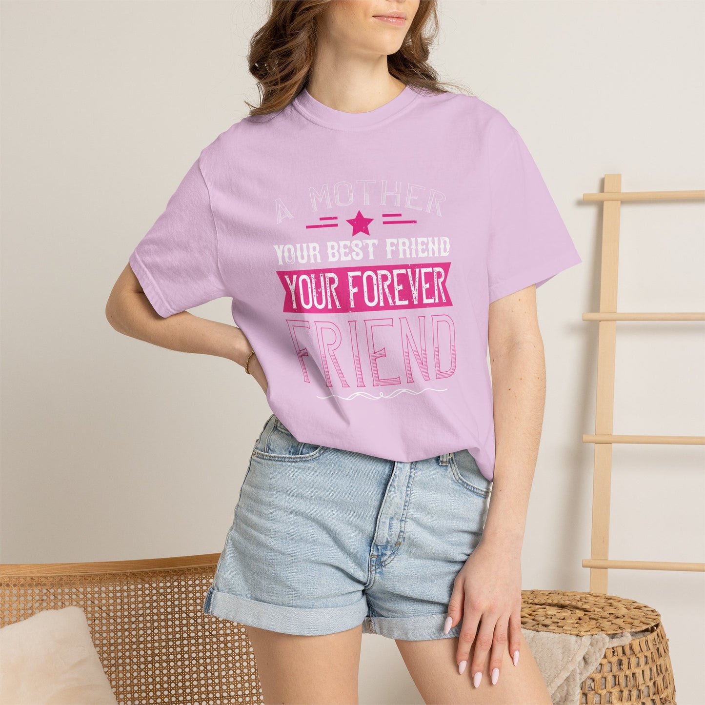 Mom T-shirt Mother Day Mama Tee Unisex Comfort Colors Garment-Dyed Cotton h55