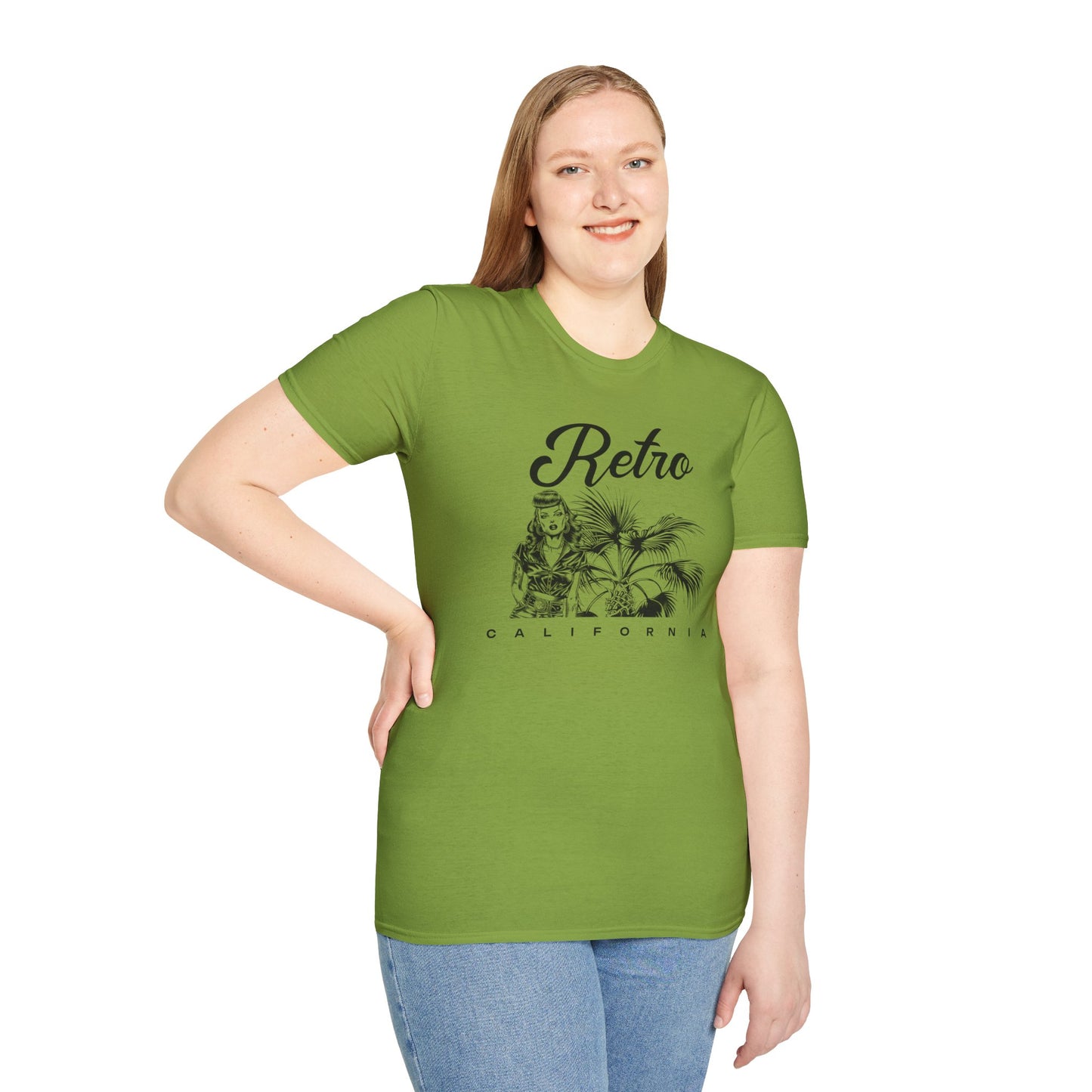 Retro T Shirt, Retro Design Shirt, Retro Art Tee Shirt, T-shirt with Retro Style
