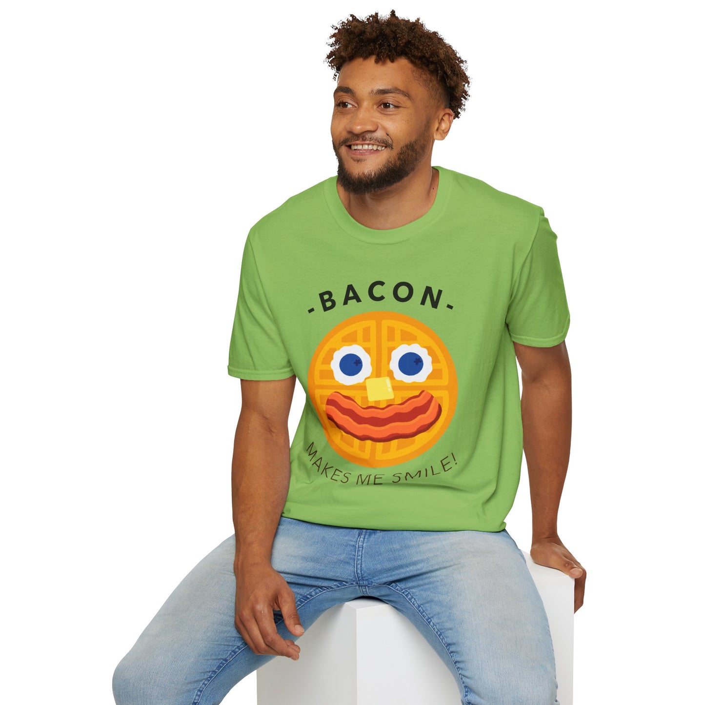Food Tees, Funny Food T Shirts, Funny T Shirts, Bacon and Egg T Shirt, Egg and Bacon Shirt