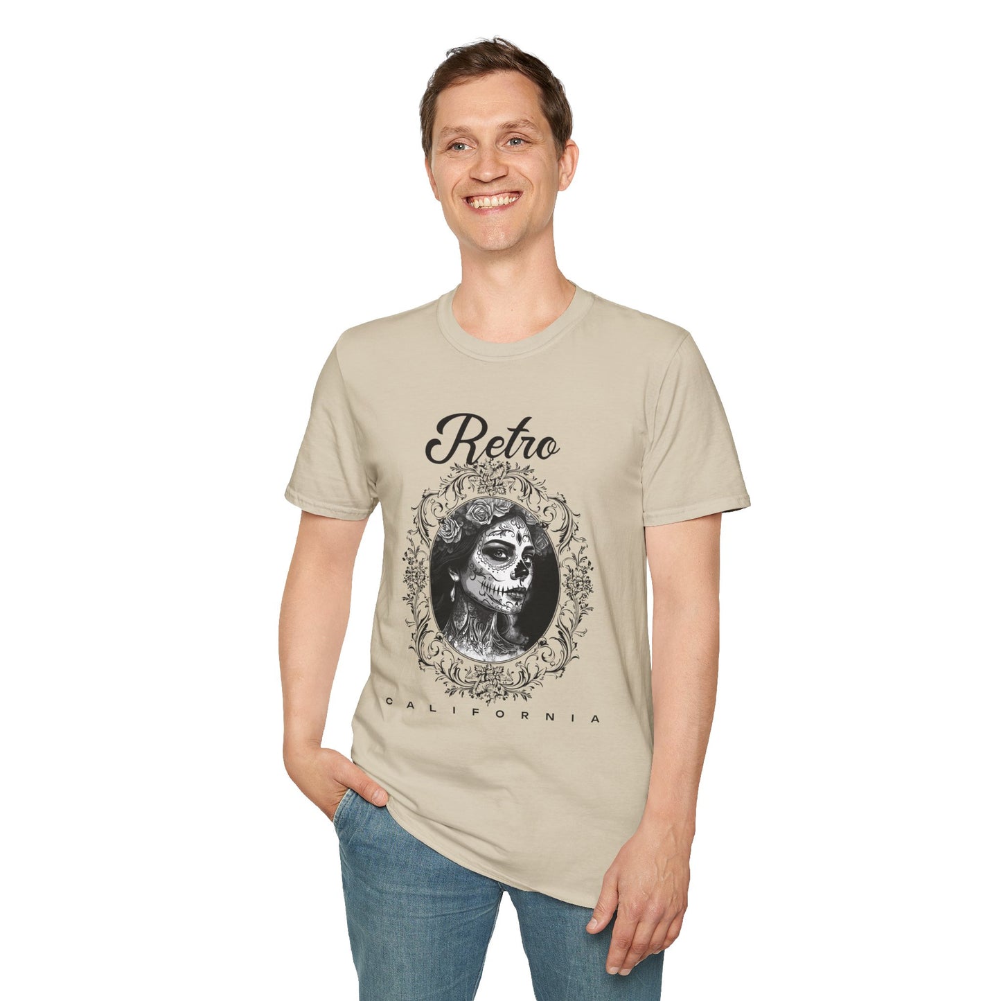 Retro T Shirt, Retro Design Shirt, Retro Art Tee Shirt, T-shirt with Retro Style