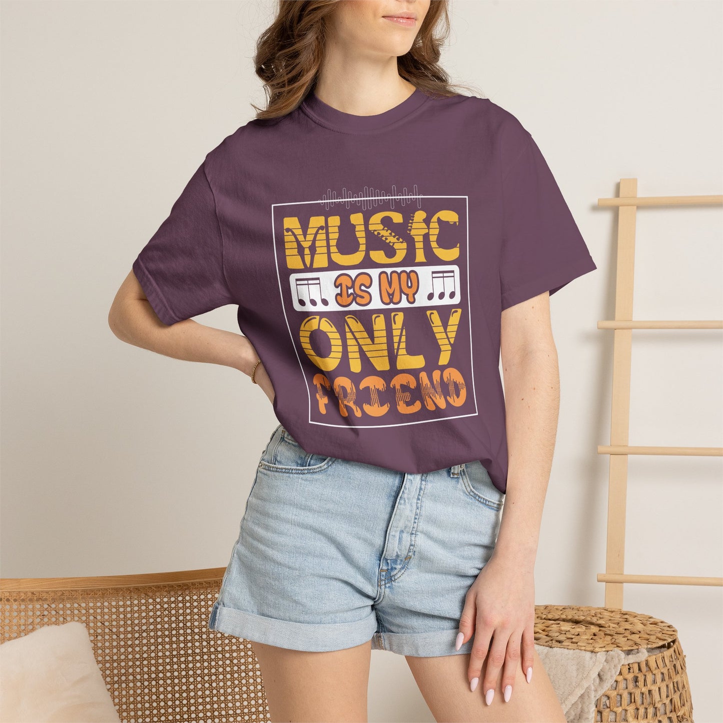 Music Graphic Design Unisex Cotton T-shirt 069