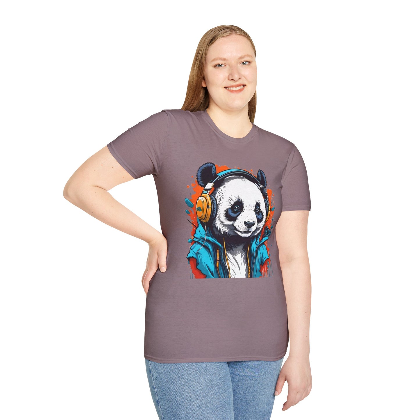 Animals Tees, Funny Animals Shirt, T Shirts with Funny Animals, T-Shirt with Panda, Panda Tees