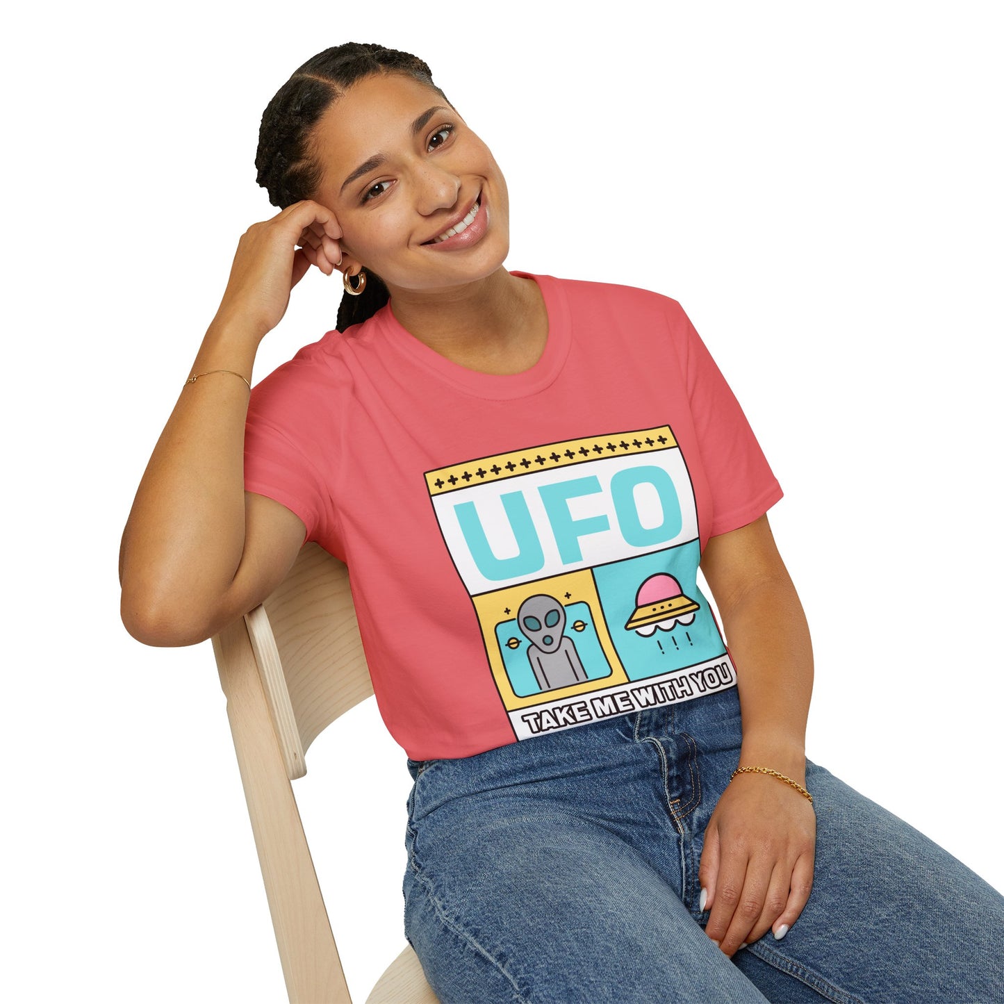 Funny T Shirts, UFO Tees, Funny Aliens Shirt