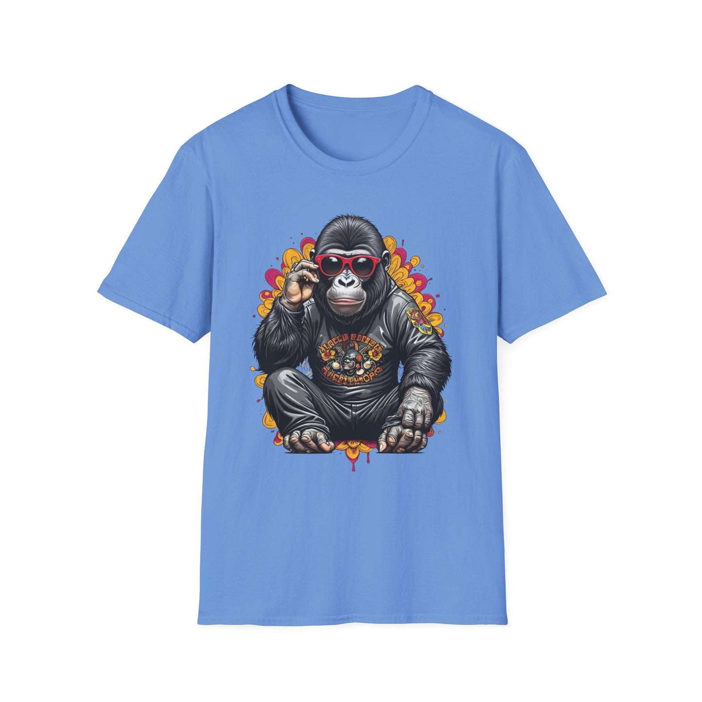 Animals Tees, Funny Animals Shirt, T Shirts with Funny Animals, T-Shirt with Gorilla, Monkey Tees