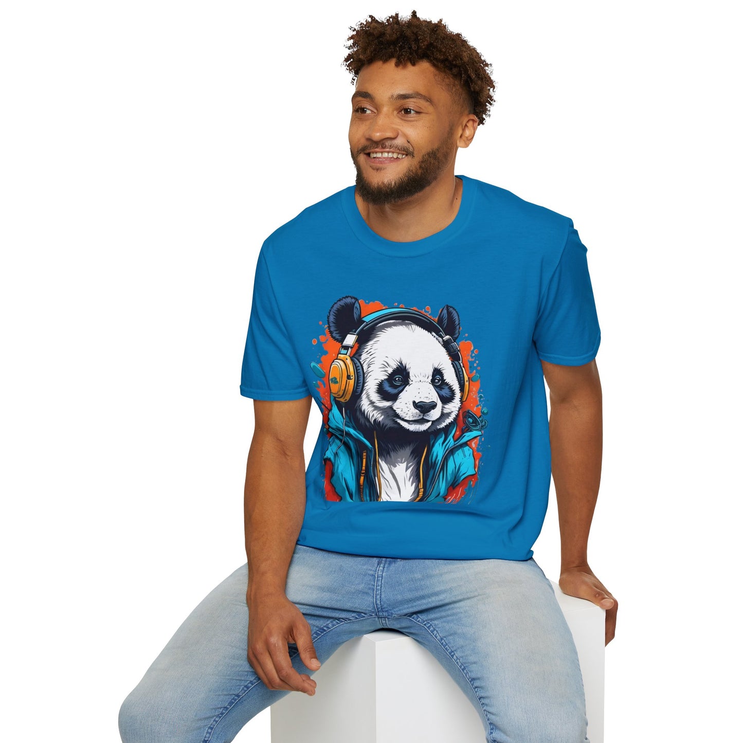 Animals Tees, Funny Animals Shirt, T Shirts with Funny Animals, T-Shirt with Panda, Panda Tees