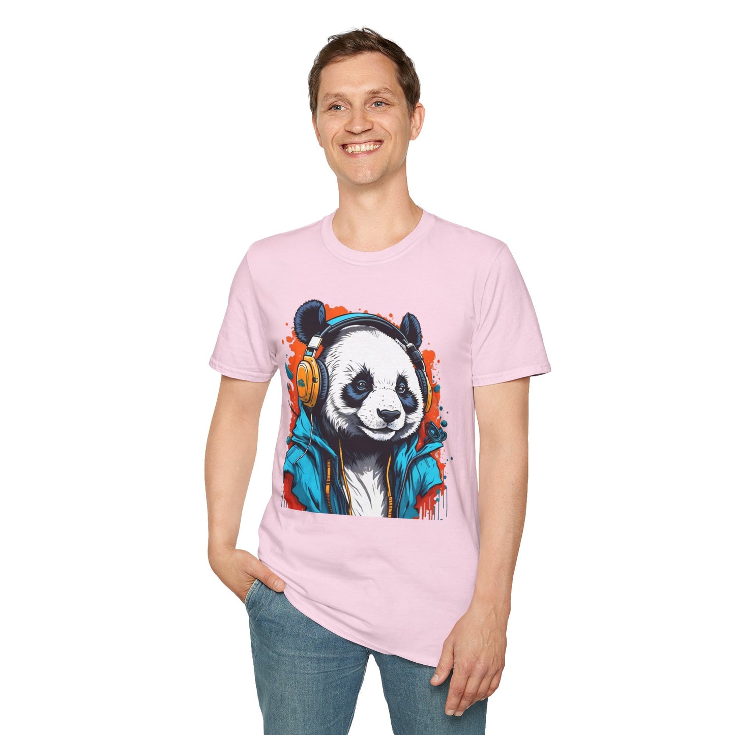 Animals Tees, Funny Animals Shirt, T Shirts with Funny Animals, T-Shirt with Panda, Panda Tees