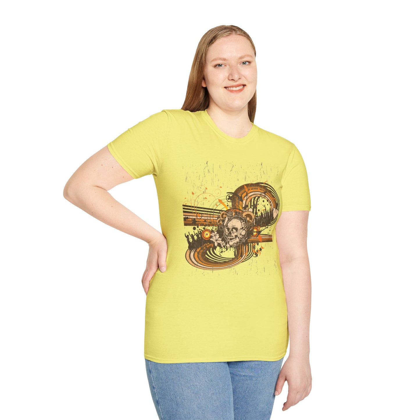 Skull T Shirt, Skull Design Shirt, Skull Art Tee Shirt, T-shirt with Skull 3