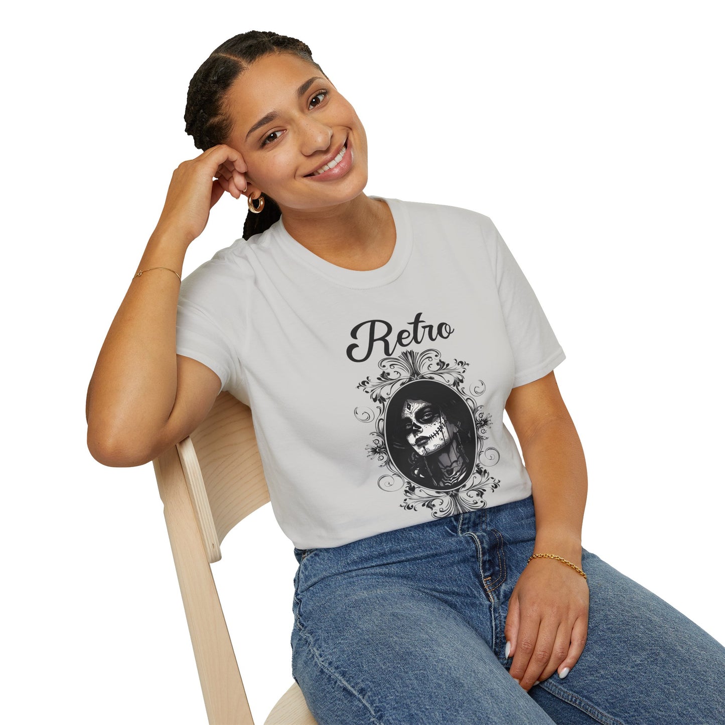 Retro T Shirt, Retro Design Shirt, Retro Art Tee Shirt, T-shirt with Retro Style