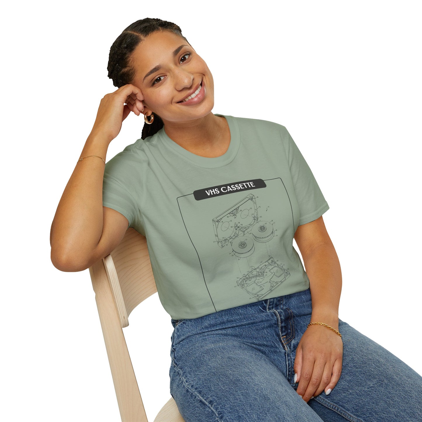Retro T Shirt, Retro Design Shirt, Retro Art Tee Shirt, T-shirt with Retro Style