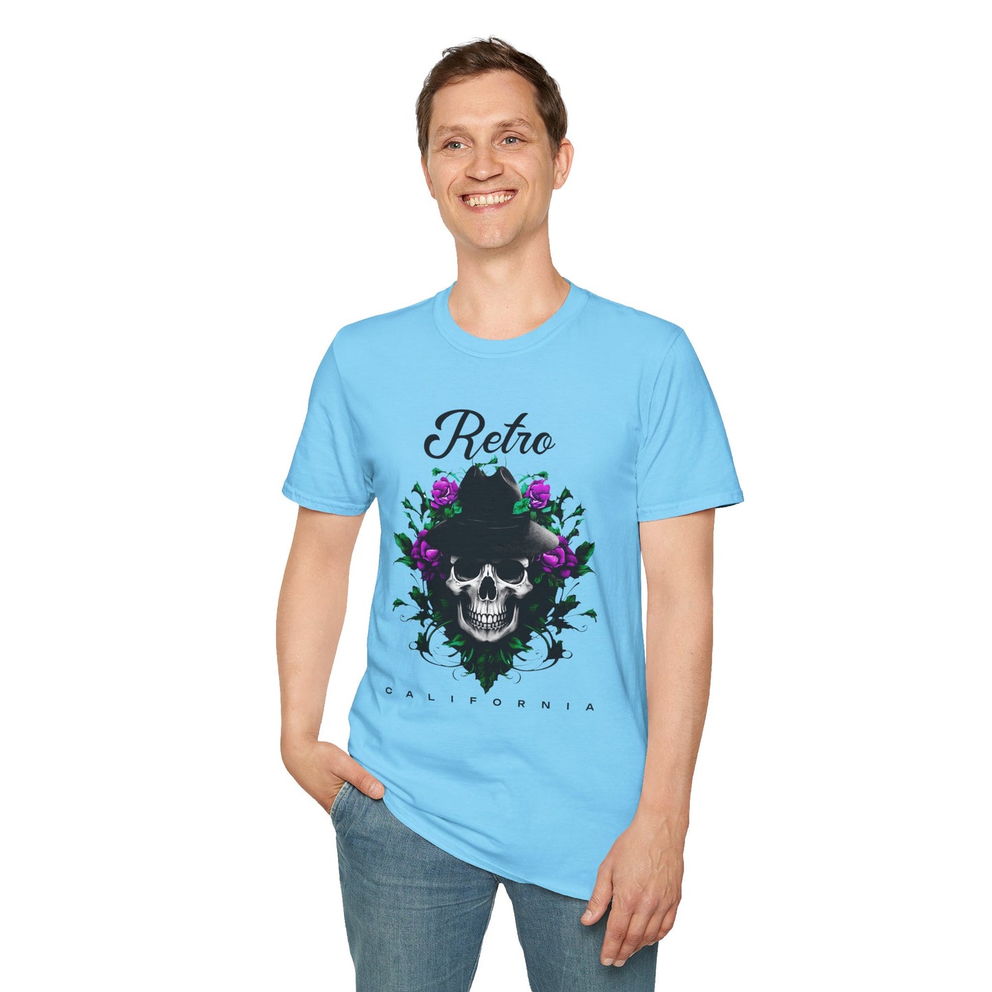 Retro T Shirt, Retro Design Shirt, Retro Art Tee Shirt, T-shirt with Retro Style