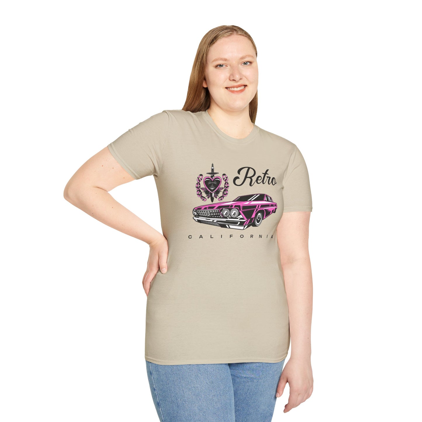 Retro T Shirt, Retro Design Shirt, Retro Art Tee Shirt, T-shirt with Retro Style
