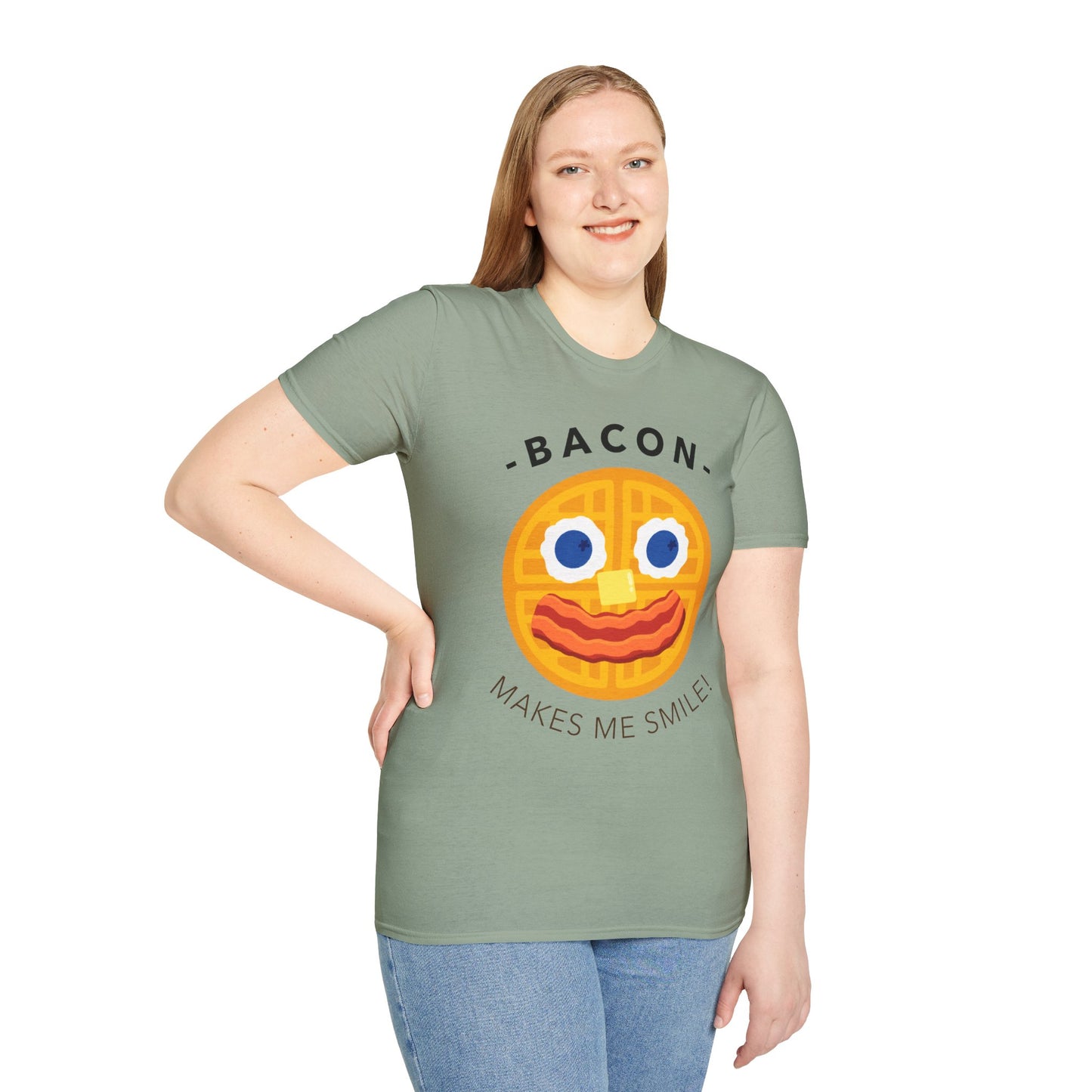 Food Tees, Funny Food T Shirts, Funny T Shirts, Bacon and Egg T Shirt, Egg and Bacon Shirt
