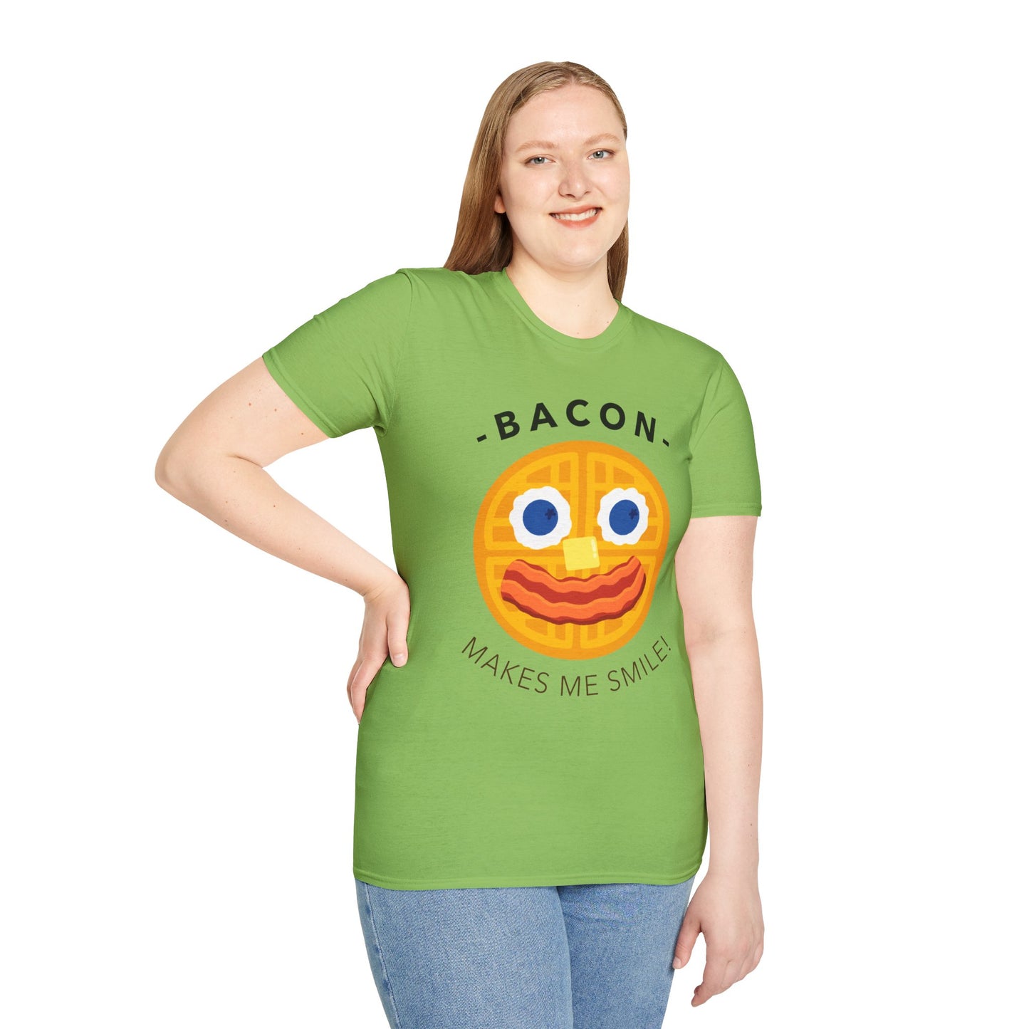 Food Tees, Funny Food T Shirts, Funny T Shirts, Bacon and Egg T Shirt, Egg and Bacon Shirt