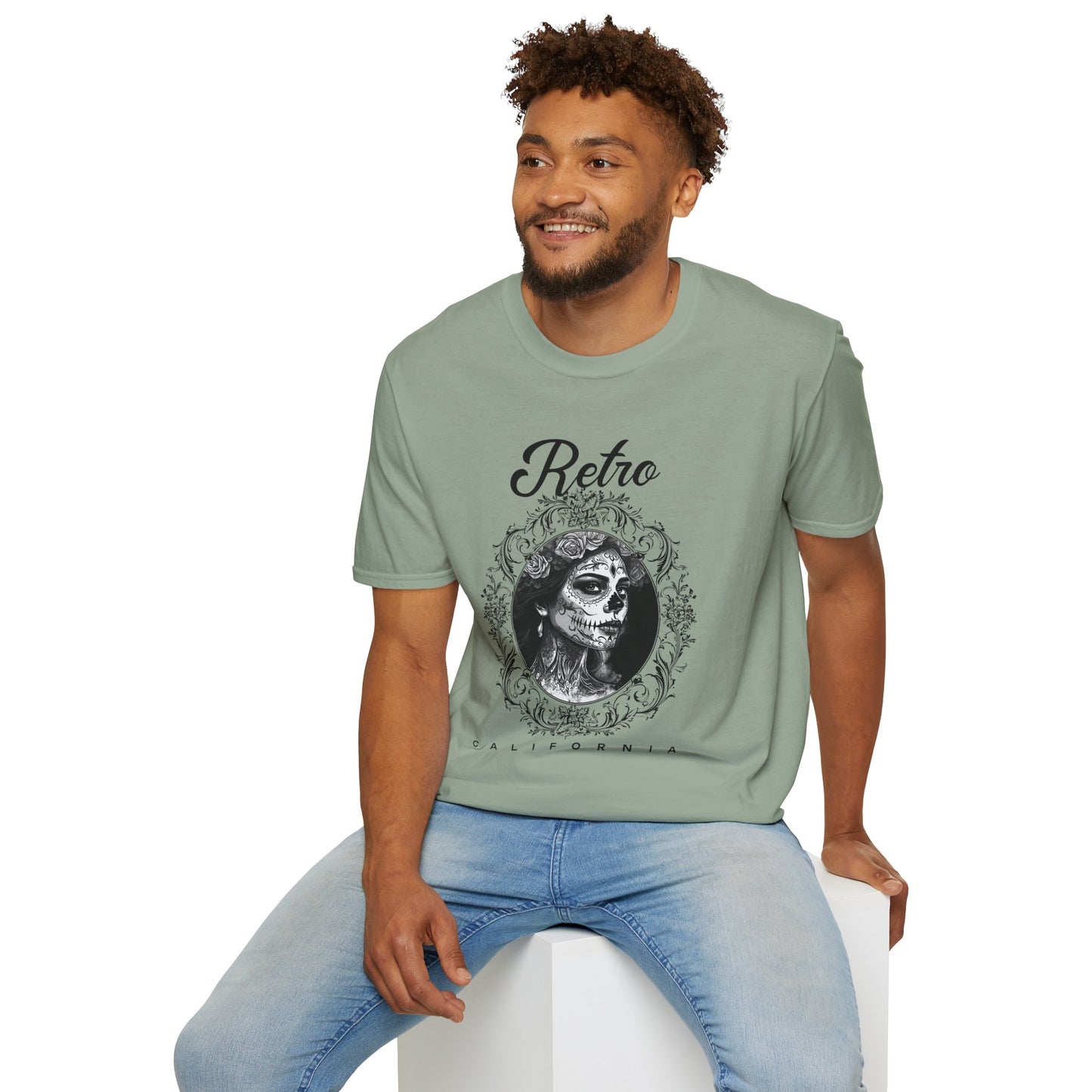Retro T Shirt, Retro Design Shirt, Retro Art Tee Shirt, T-shirt with Retro Style