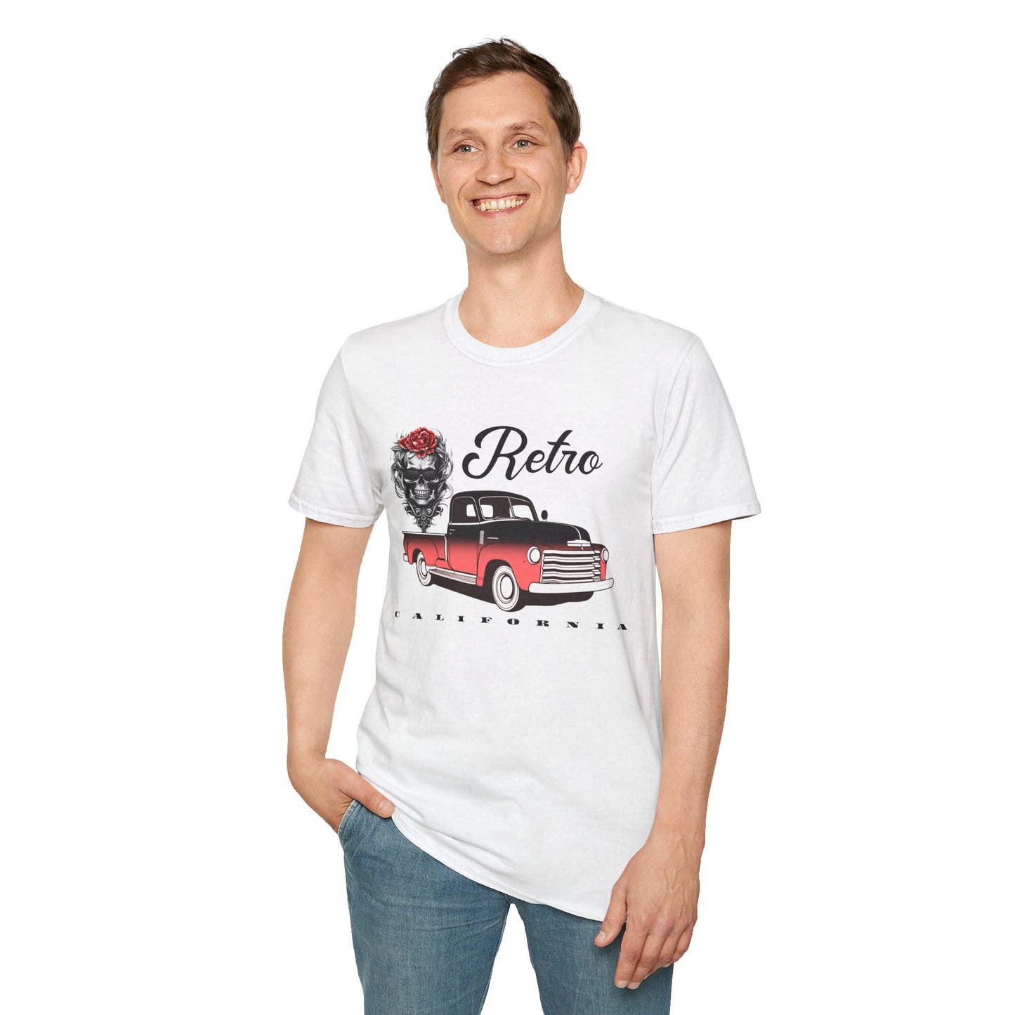 Retro T Shirt, Retro Design Shirt, Retro Art Tee Shirt, T-shirt with Retro Style