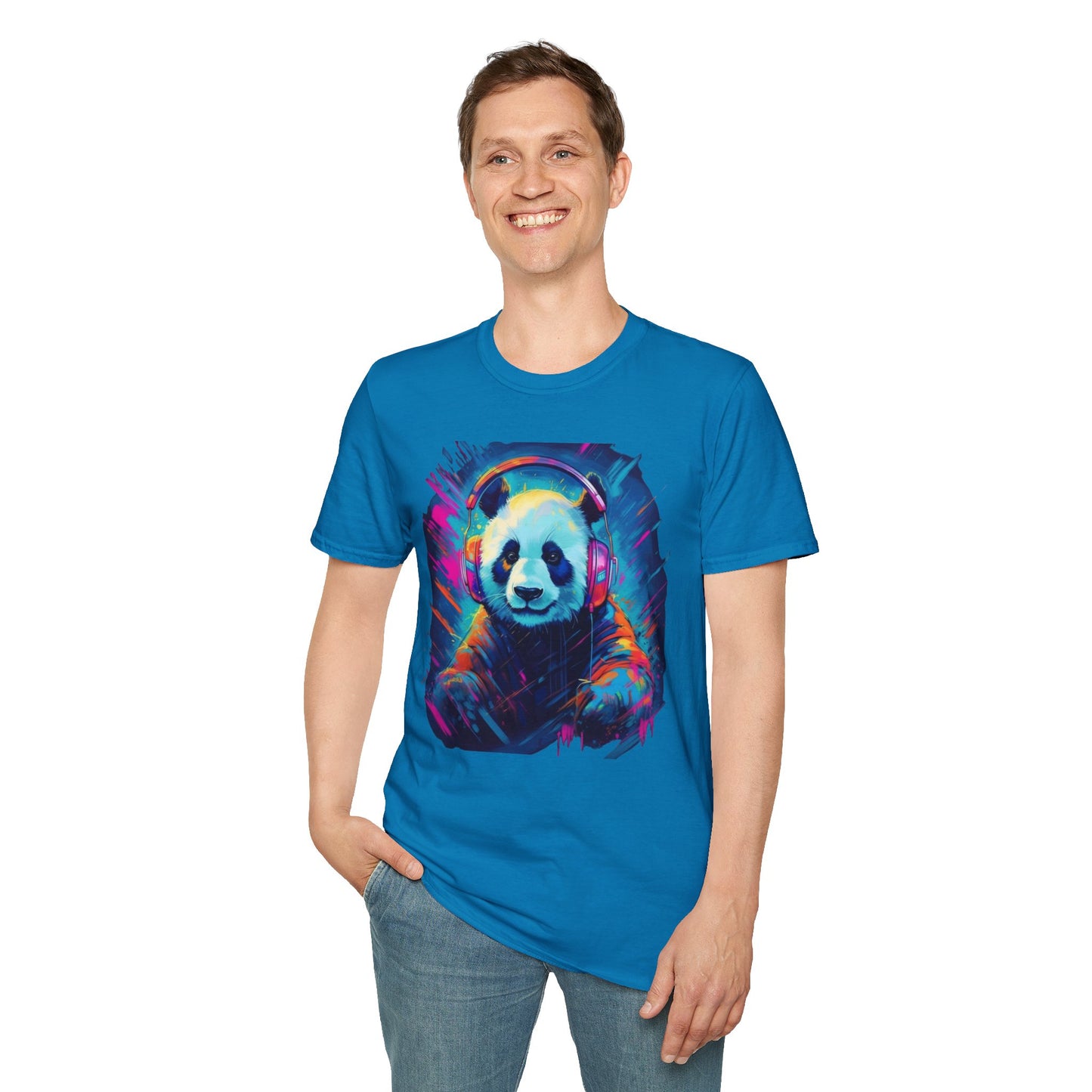 Animals Tees, Funny Animals Shirt, T Shirts with Funny Animals, T-Shirt with Panda, Panda Tees