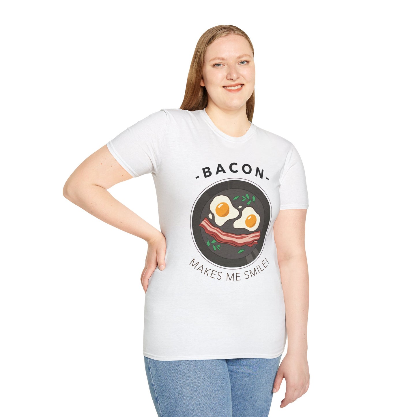 Food Tees, Funny Food T Shirts, Funny T Shirts, Bacon and Egg T Shirt, Egg and Bacon Shirt