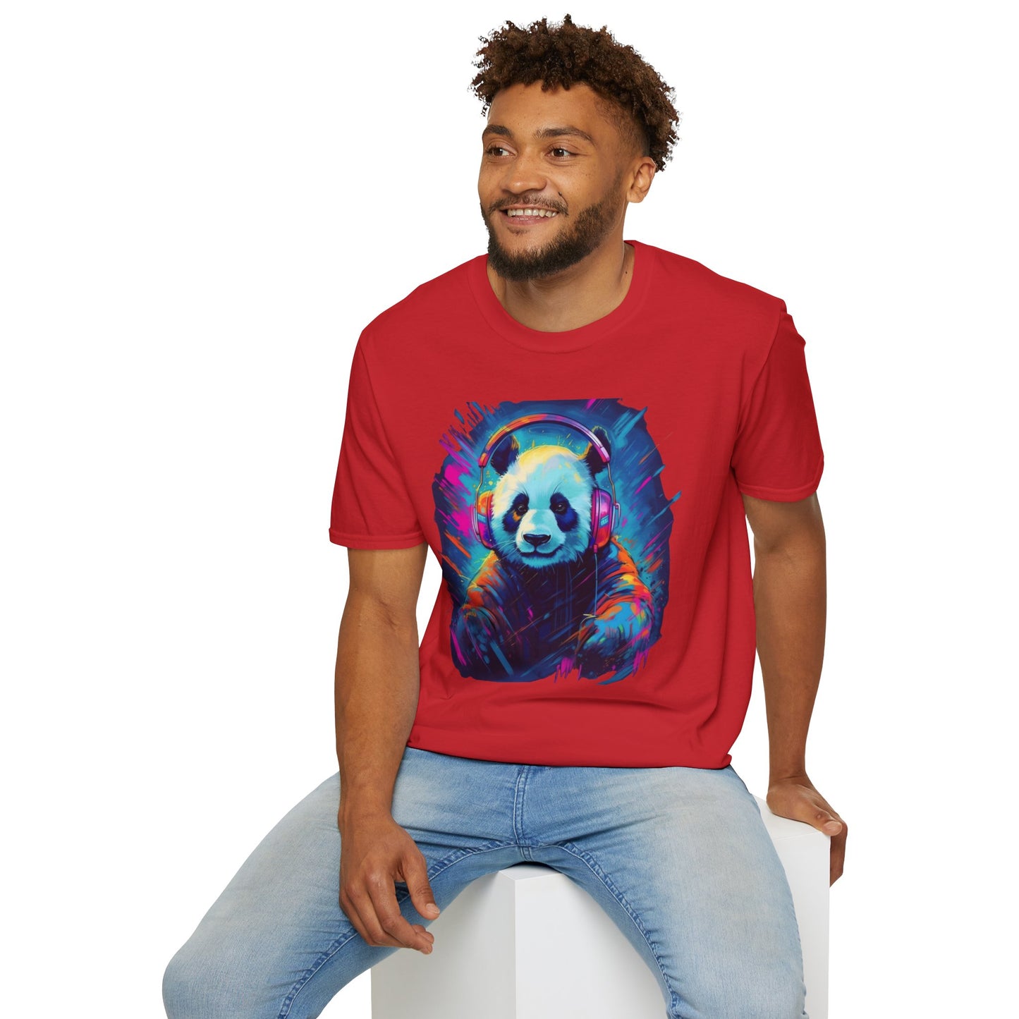 Animals Tees, Funny Animals Shirt, T Shirts with Funny Animals, T-Shirt with Panda, Panda Tees