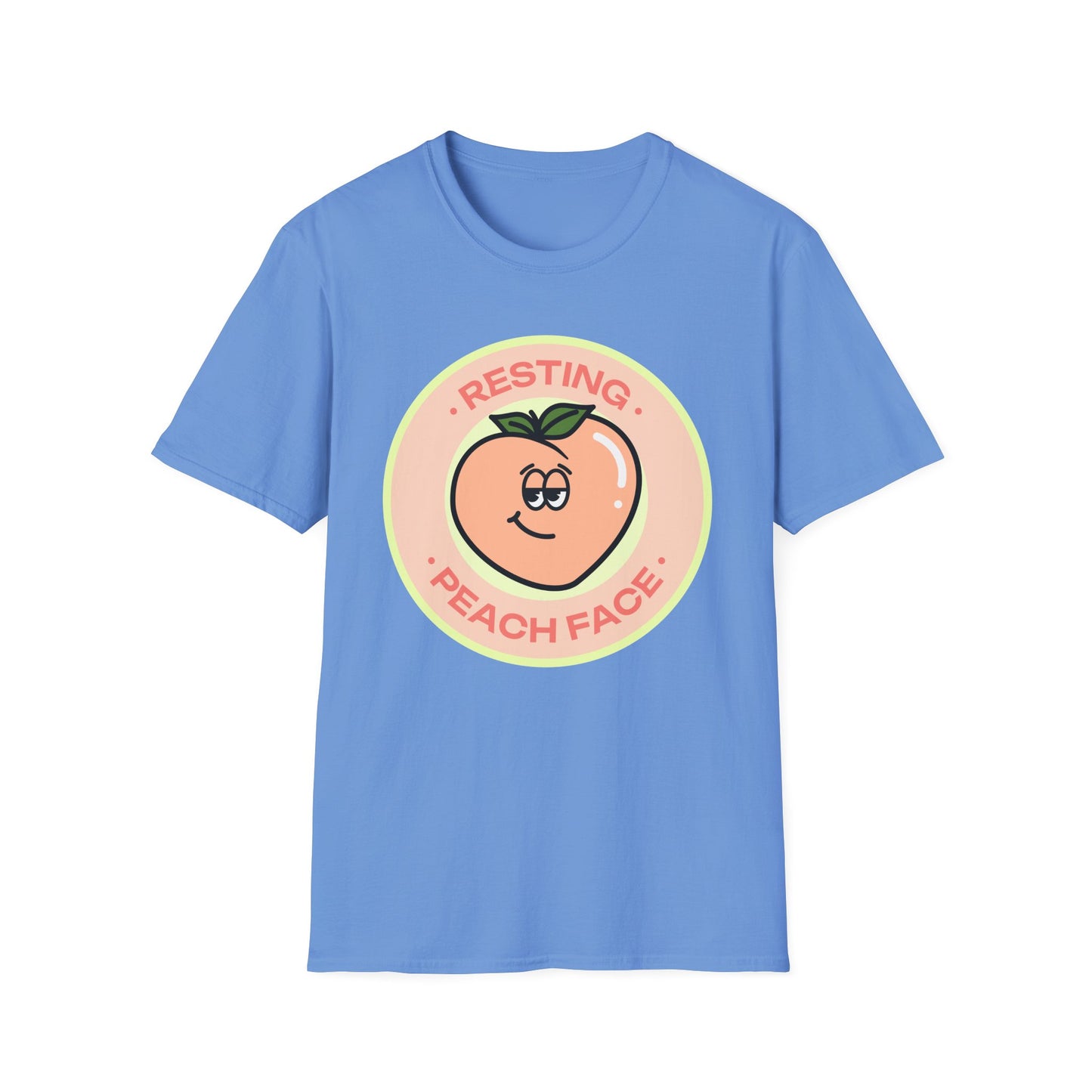 Food Tees, Funny Food T Shirts, Funny T Shirts, Shirt with Fruits, Shirt with Peach
