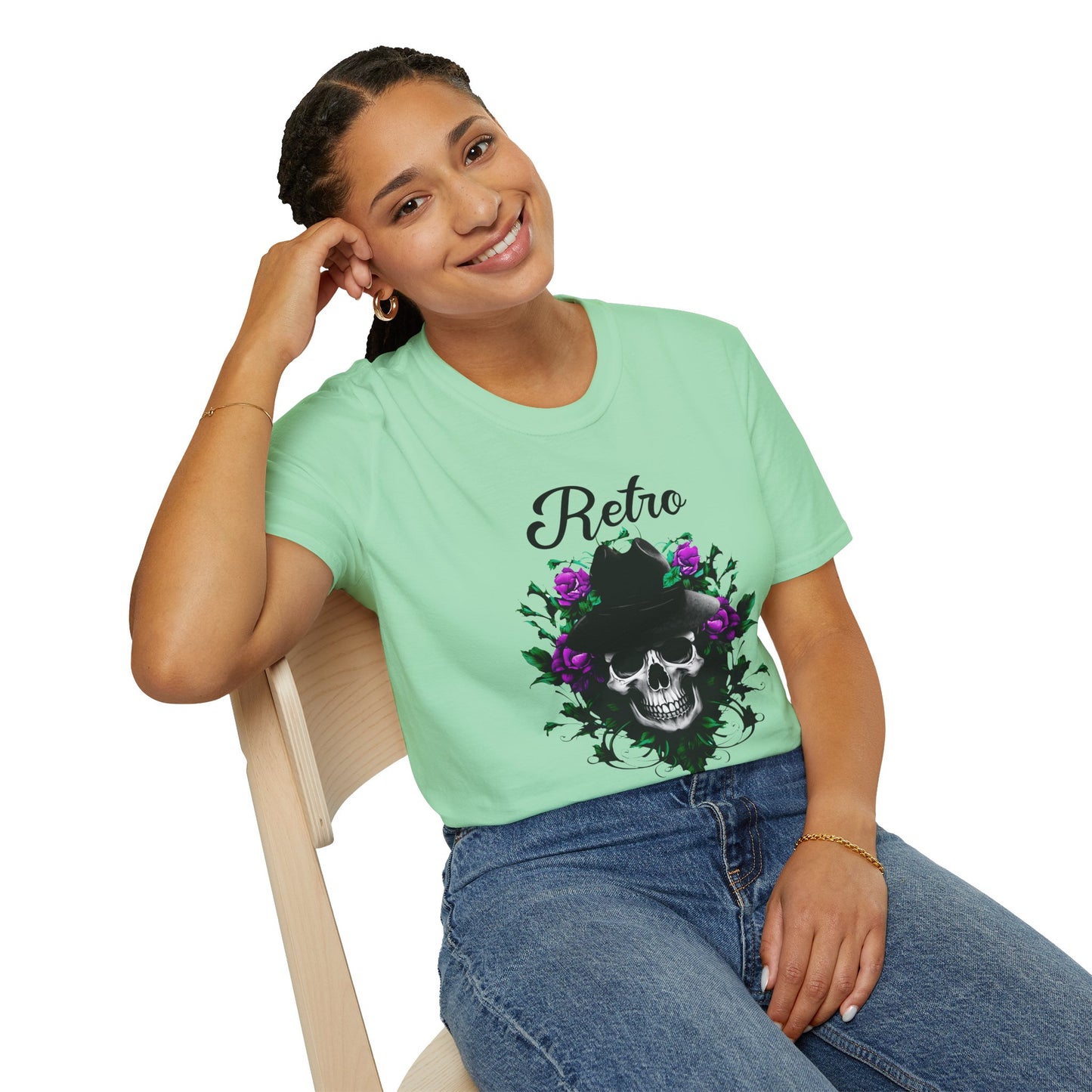 Retro T Shirt, Retro Design Shirt, Retro Art Tee Shirt, T-shirt with Retro Style