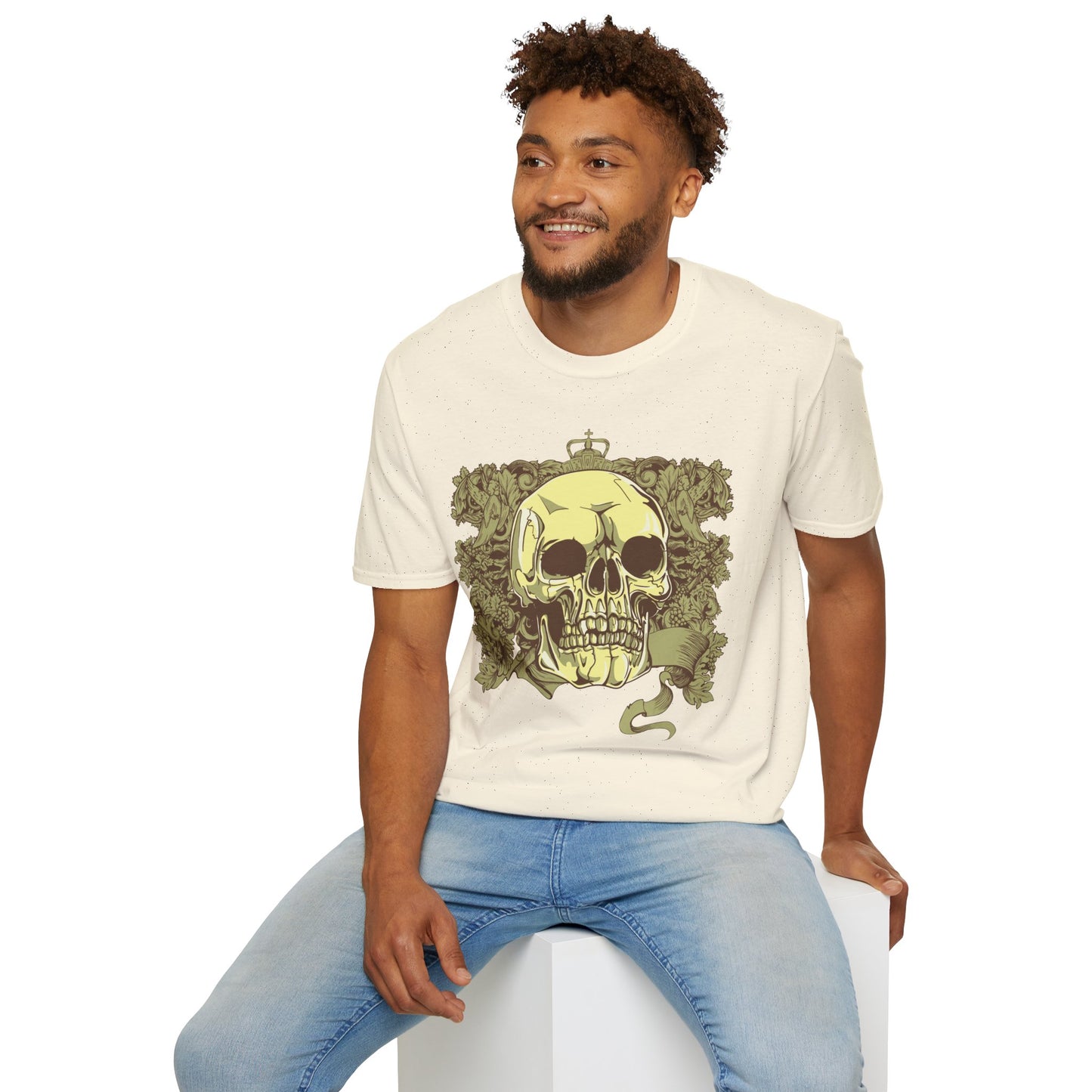 Skull T Shirt, Skull Design Shirt, Skull Art Tee Shirt, T-shirt with Skull 2