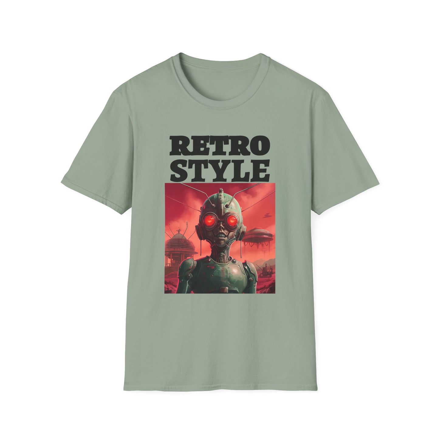 Retro T Shirt, Retro Design Shirt, Retro Art Tee Shirt, T-shirt with Retro Style