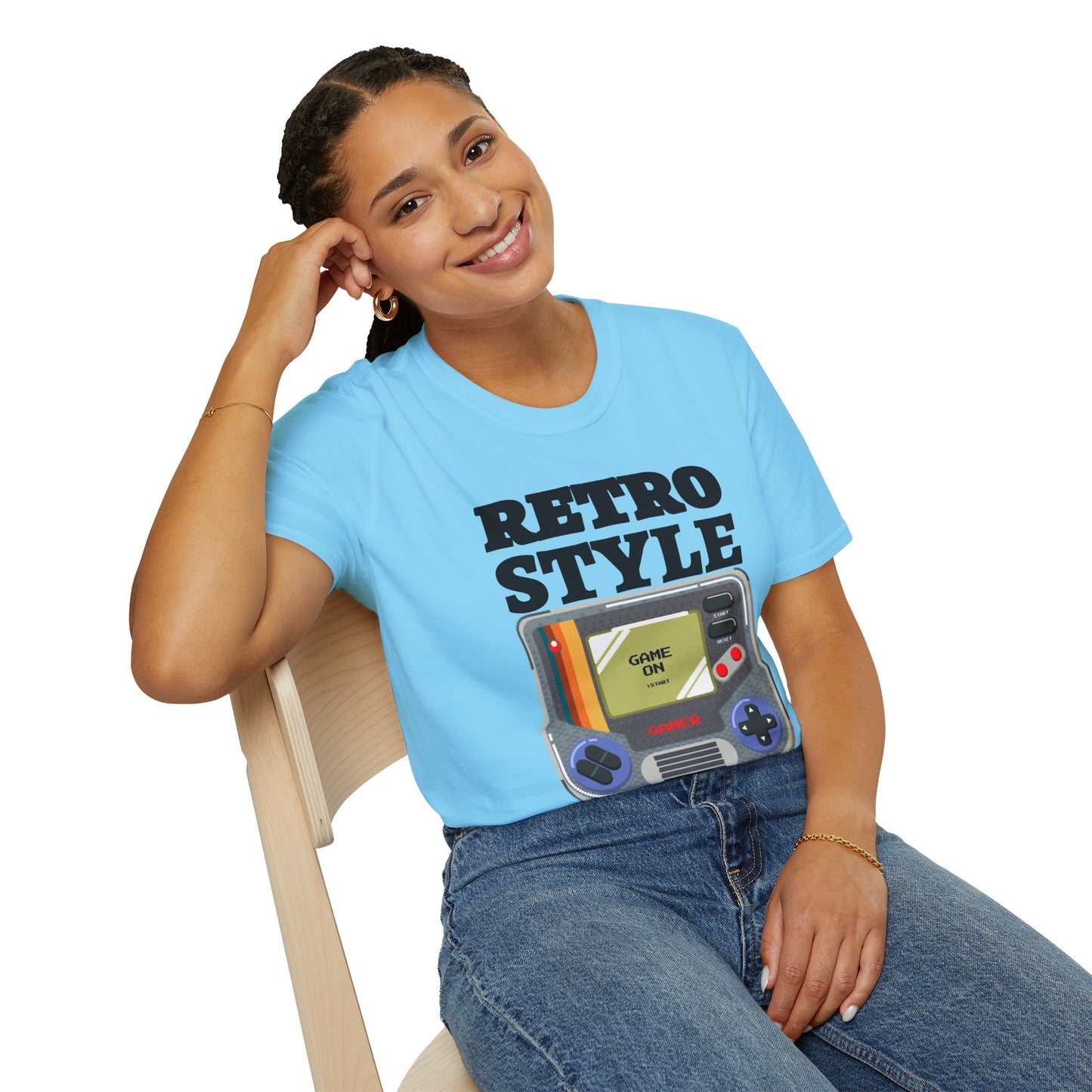 Retro T Shirt, Retro Design Shirt, Retro Art Tee Shirt, T-shirt with Retro Style