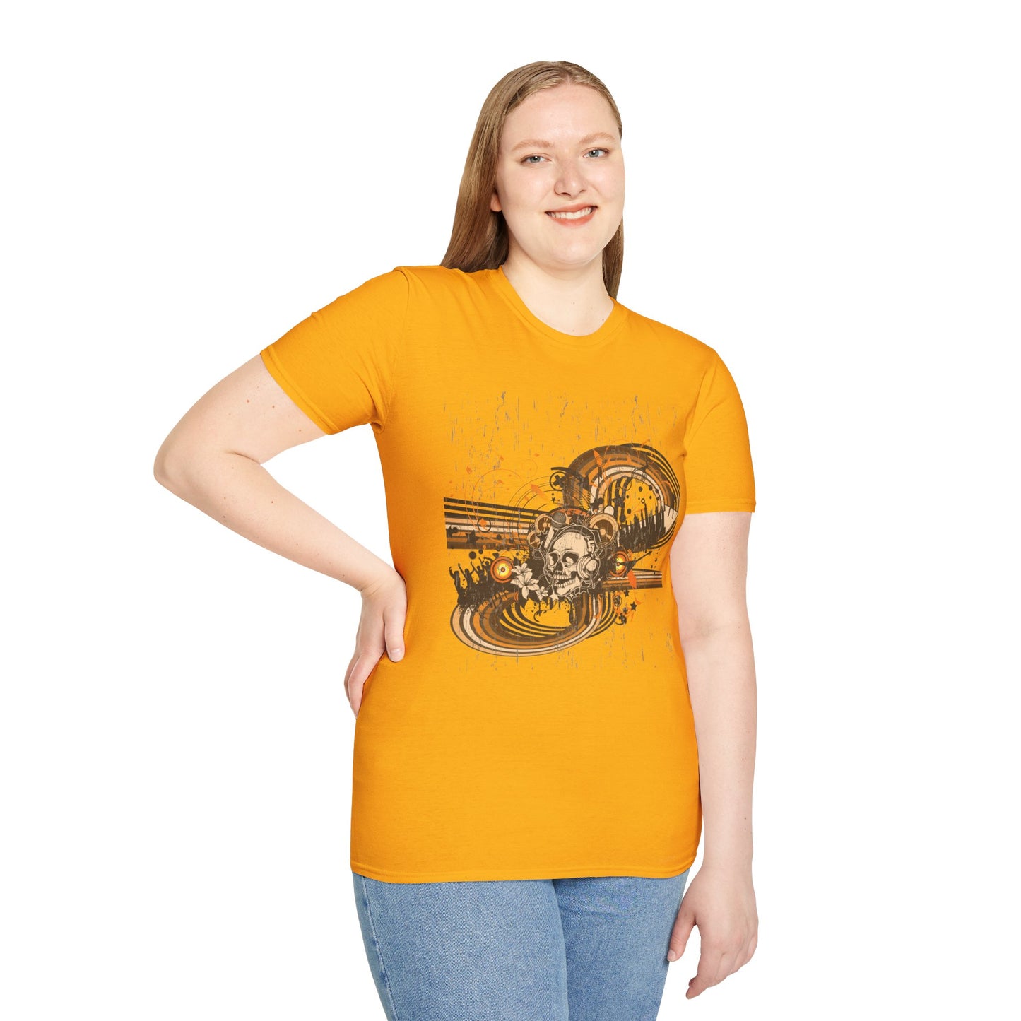 Skull T Shirt, Skull Design Shirt, Skull Art Tee Shirt, T-shirt with Skull 3