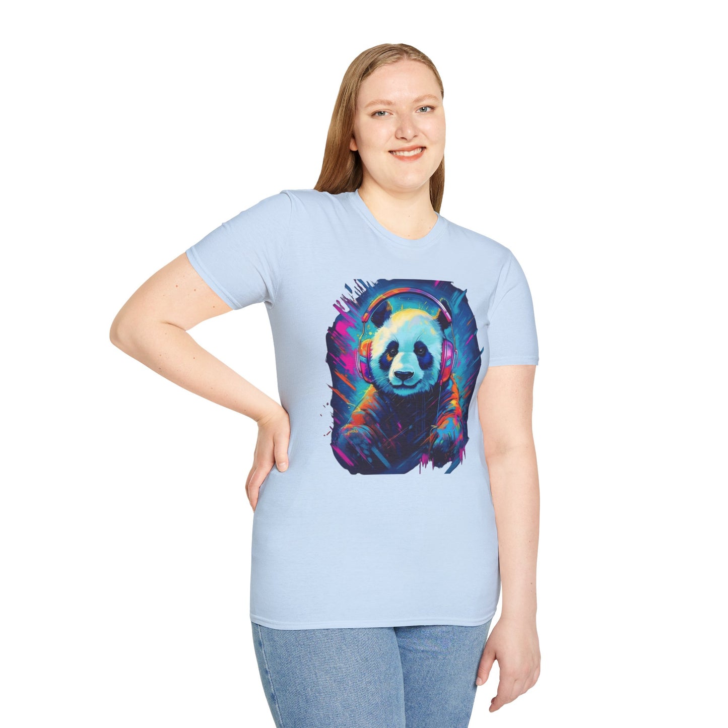 Animals Tees, Funny Animals Shirt, T Shirts with Funny Animals, T-Shirt with Panda, Panda Tees