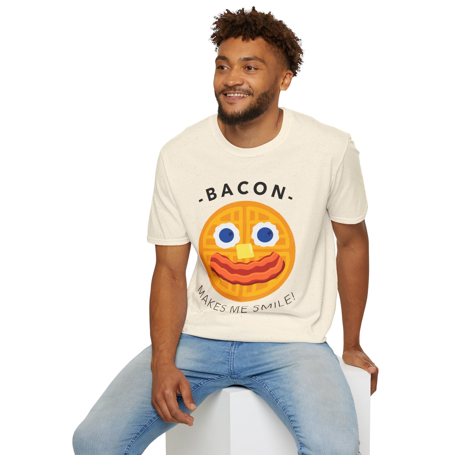 Food Tees, Funny Food T Shirts, Funny T Shirts, Bacon and Egg T Shirt, Egg and Bacon Shirt
