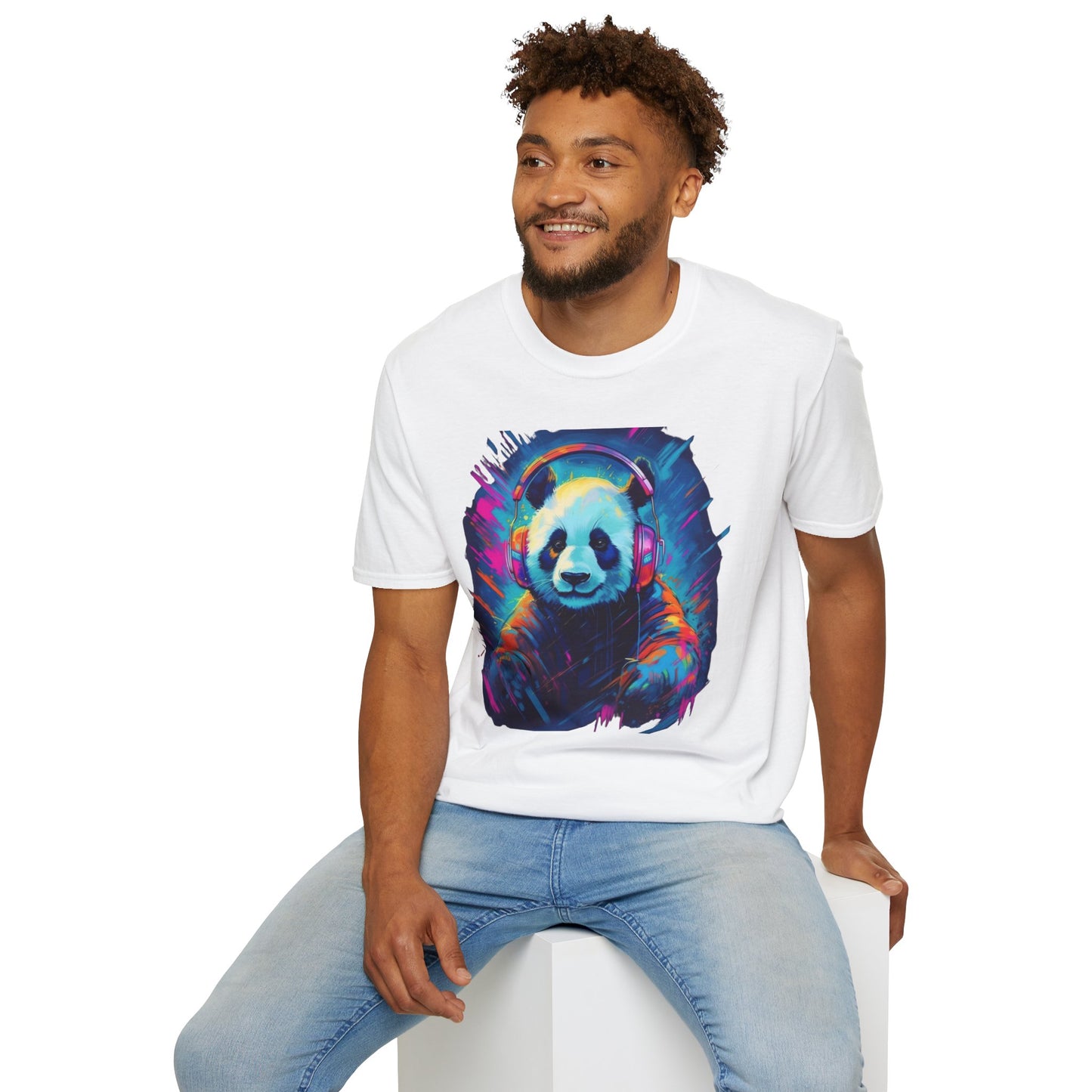 Animals Tees, Funny Animals Shirt, T Shirts with Funny Animals, T-Shirt with Panda, Panda Tees