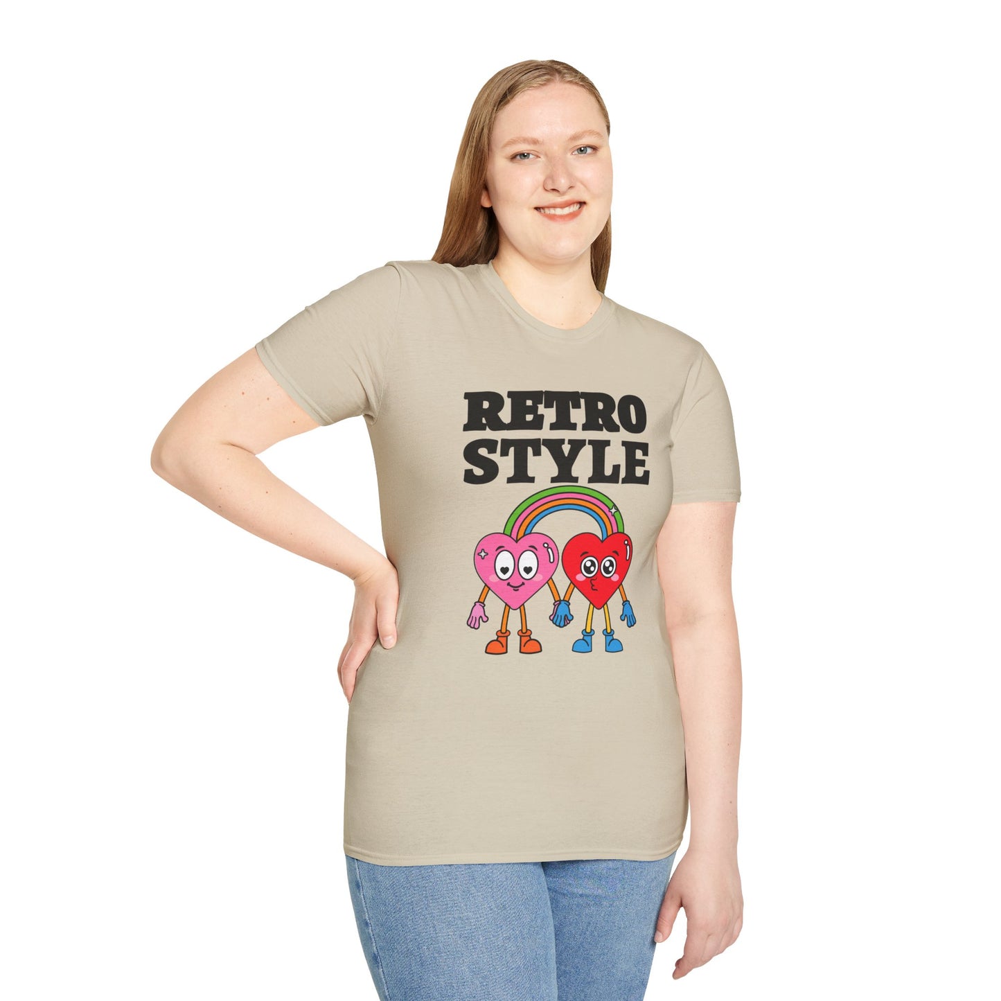 Retro T Shirt, Retro Design Shirt, Retro Art Tee Shirt, T-shirt with Retro Style