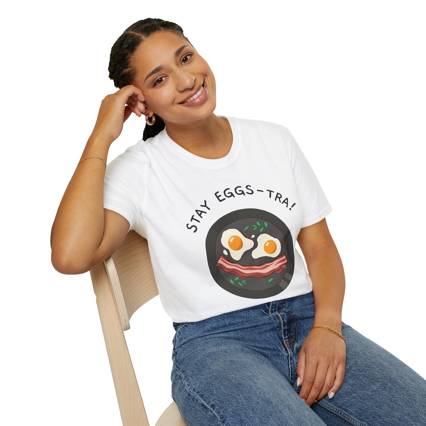Food Tees, Funny Food T Shirts, Funny T Shirts, Bacon and Egg T Shirt, Egg and Bacon Shirt