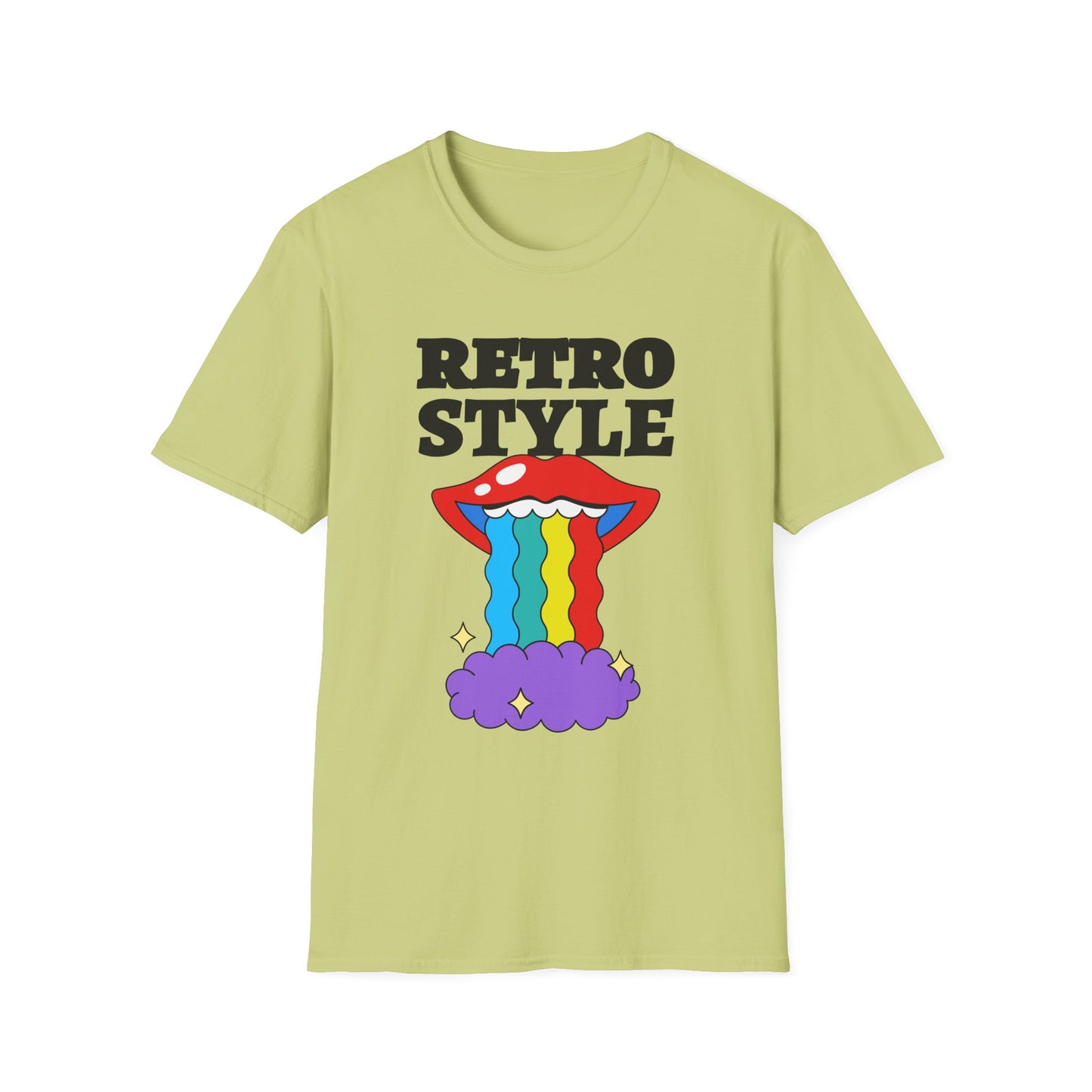 Retro T Shirt, Retro Design Shirt, Retro Art Tee Shirt, T-shirt with Retro Style