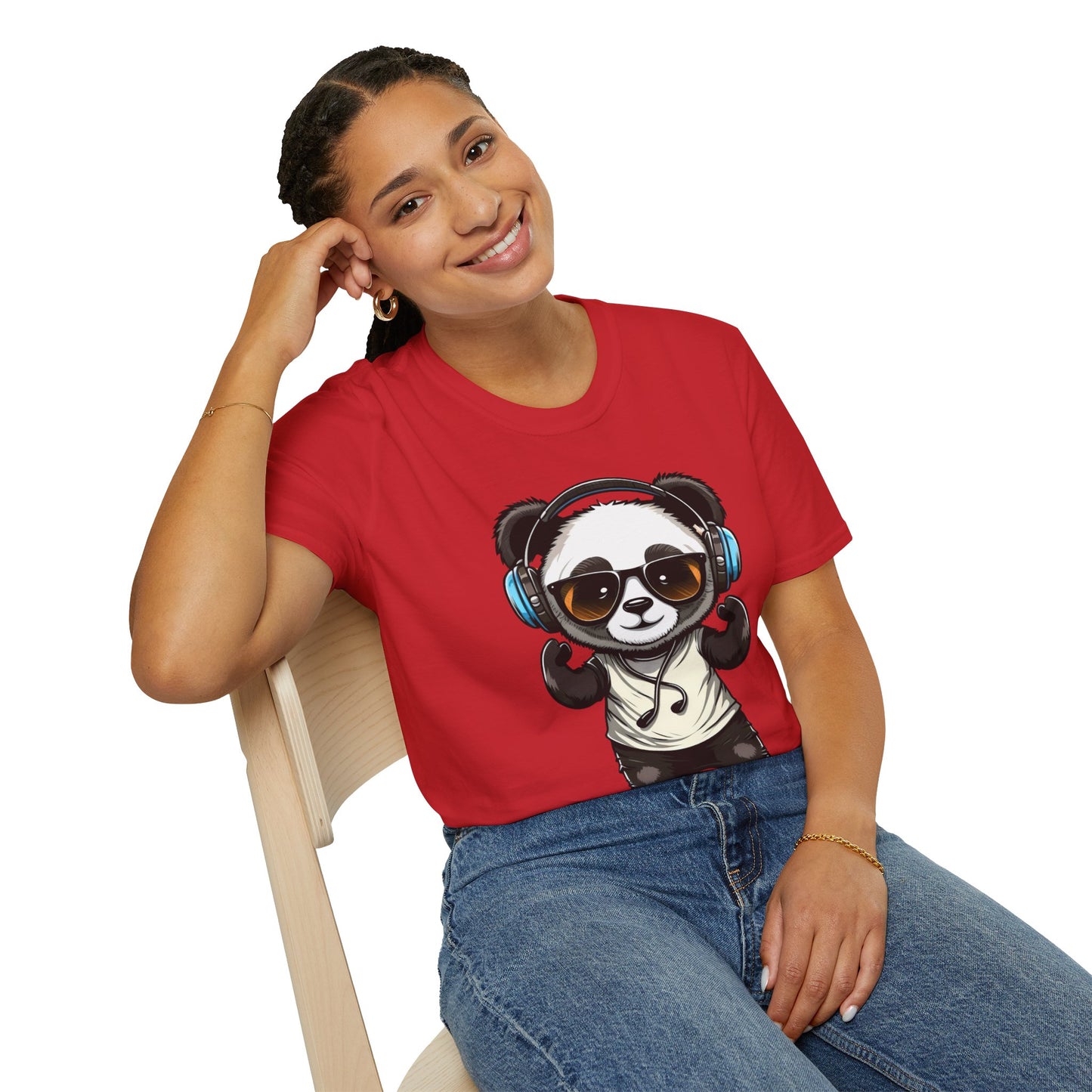 Animals Tees, Funny Animals Shirt, T Shirts with Funny Animals, T-Shirt with Panda, Panda Tees