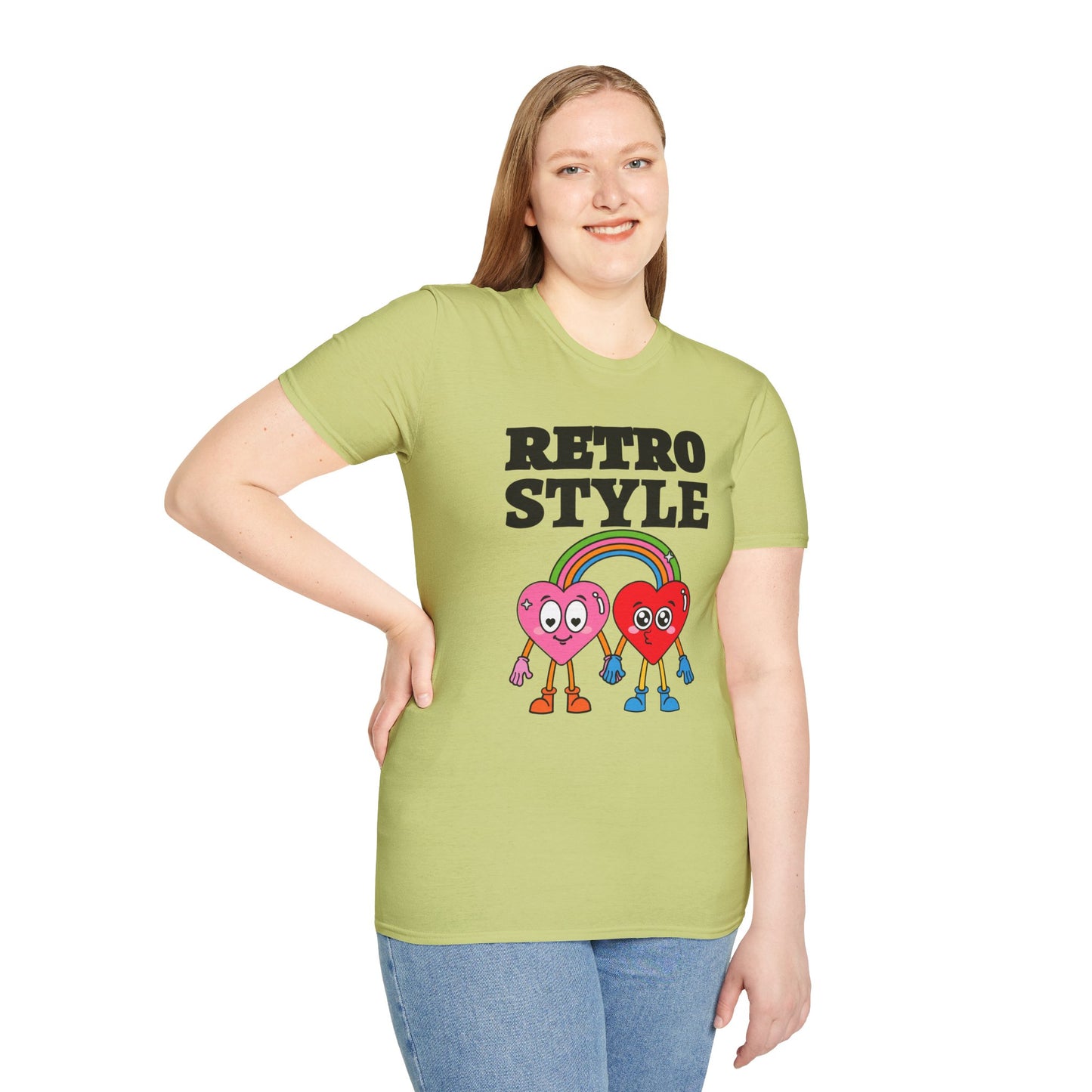 Retro T Shirt, Retro Design Shirt, Retro Art Tee Shirt, T-shirt with Retro Style